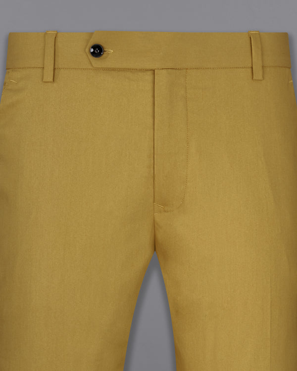 Cross County Club Mens Solid Cotton Cargo Trousers