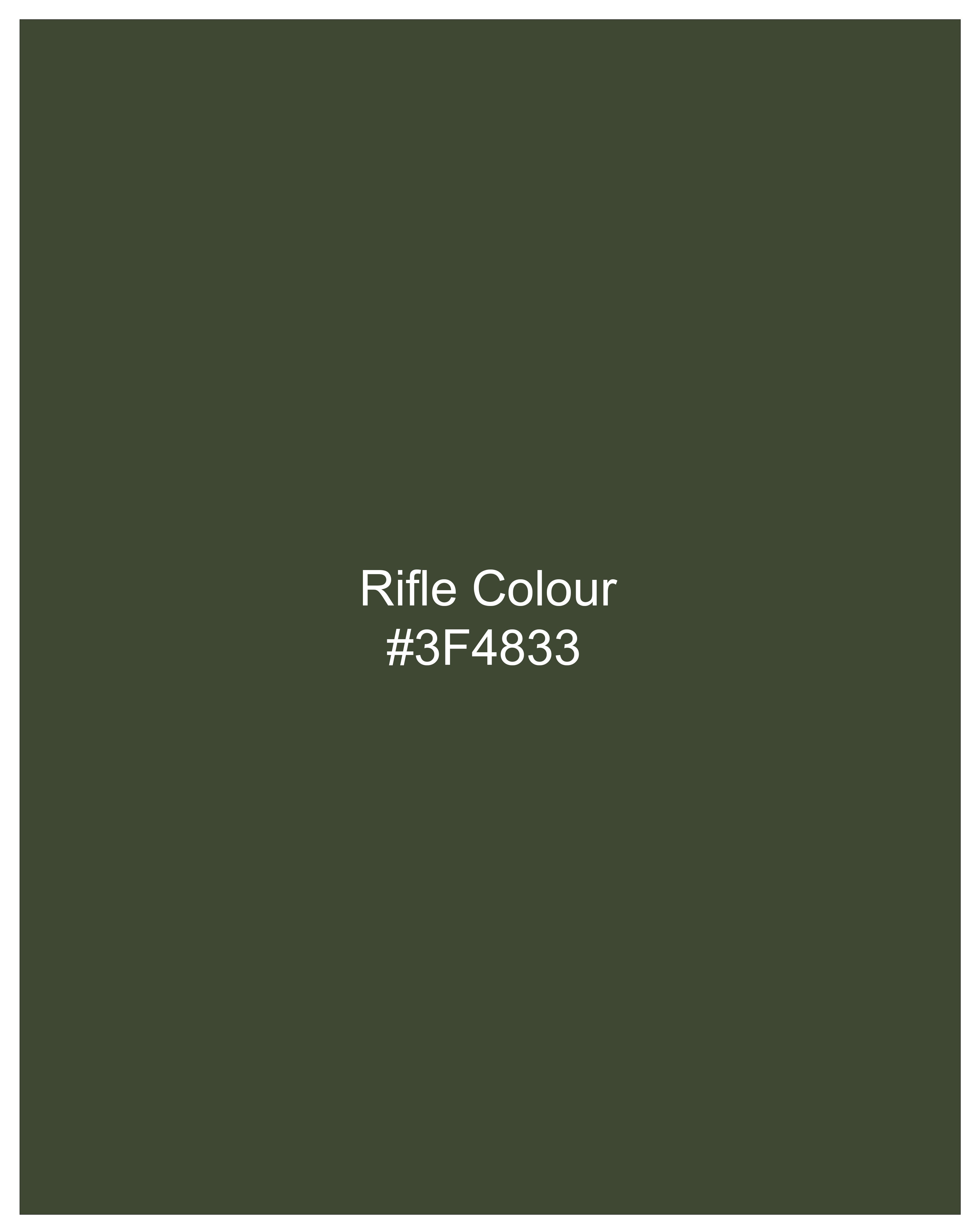 Rifle Green Premium Cotton Pant T2323-28, T2323-30, T2323-32, T2323-34, T2323-36, T2323-38, T2323-40, T2323-42, T2323-44