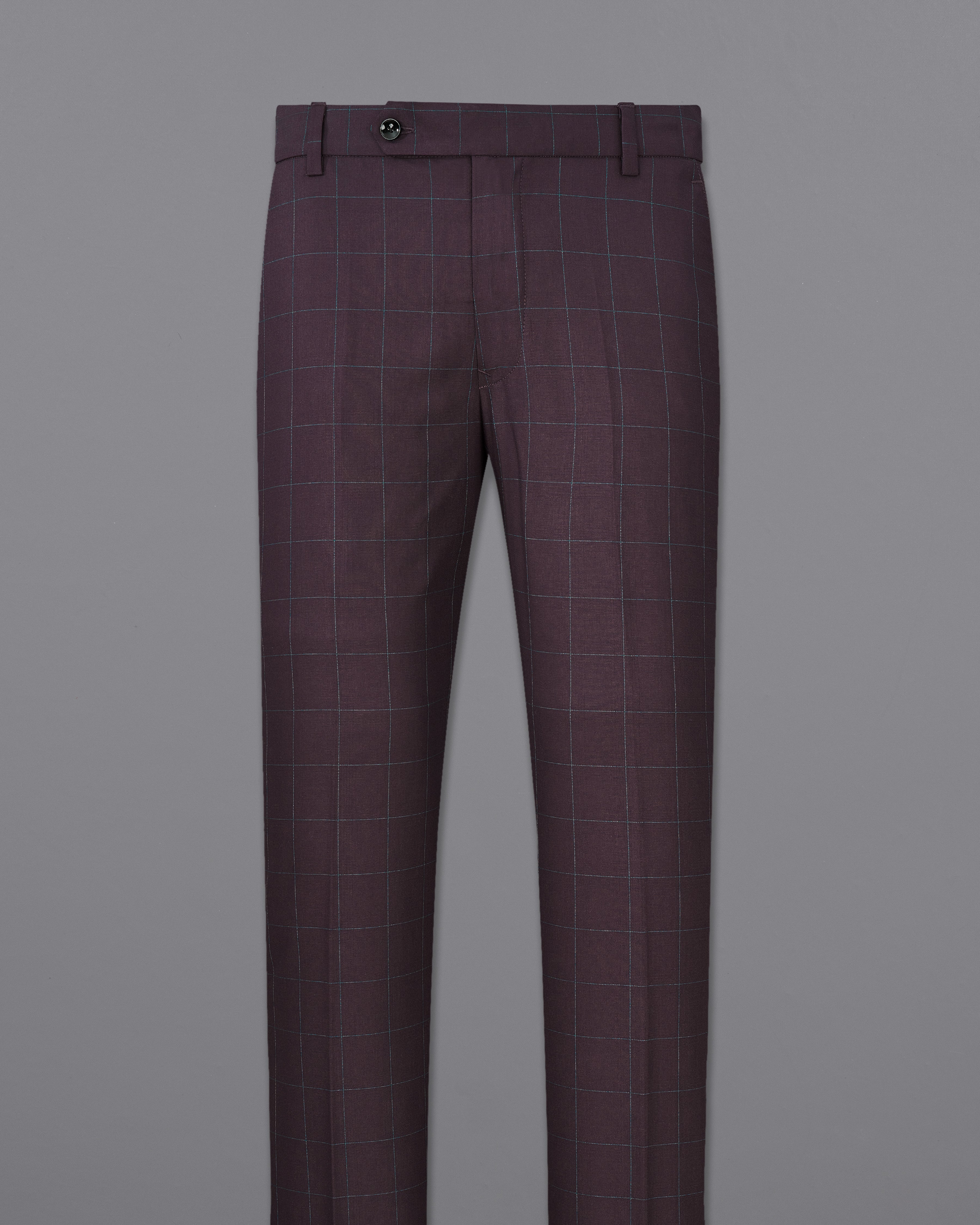 Thunder Maroon Plaid Pant T2332-28, T2332-30, T2332-32, T2332-34, T2332-36, T2332-38, T2332-40, T2332-42, T2332-44