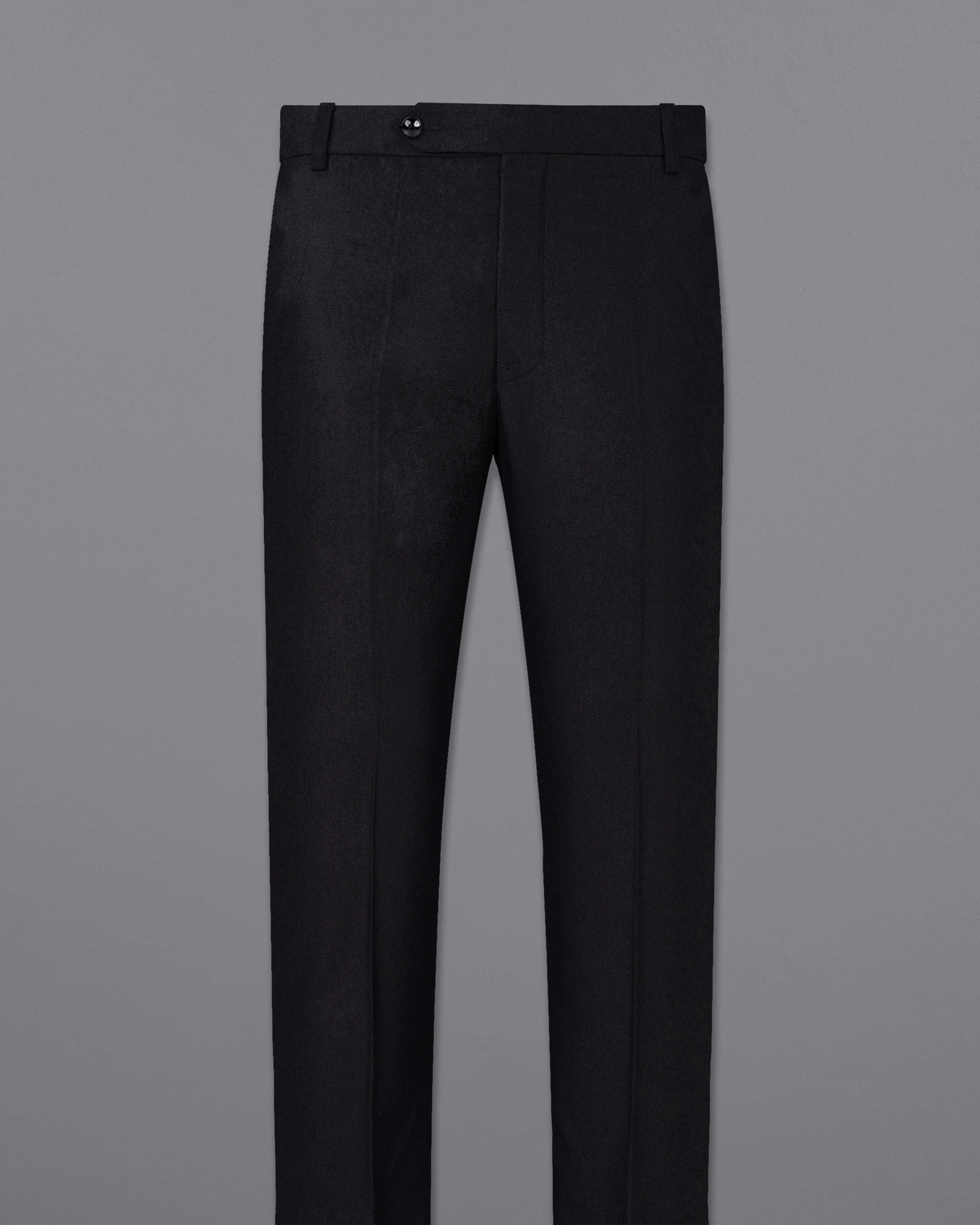 Jade Black Textured Pant T2379-28, T2379-30, T2379-32, T2379-34, T2379-36, T2379-38, T2379-40, T2379-42, T2379-44