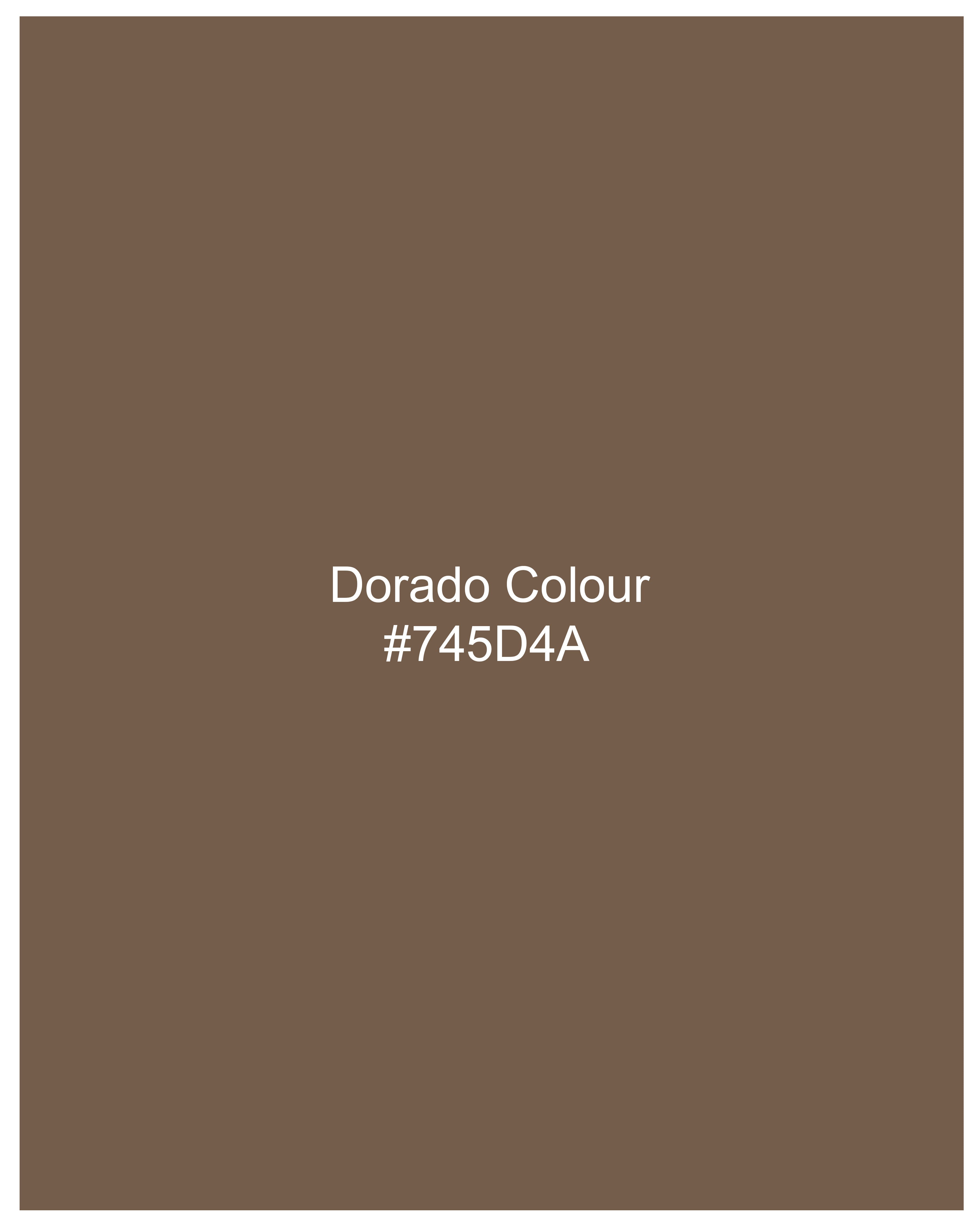 Dorado Brown Premium Cotton Pant T2384-28, T2384-30, T2384-32, T2384-34, T2384-36, T2384-38, T2384-40, T2384-42, T2384-44