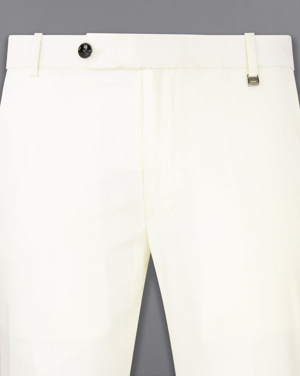 Bright White Premium Cotton Pants T2505-28, T2505-30, T2505-32, T2505-34, T2505-36, T2505-38, T2505-40, T2505-42, T2505-44
