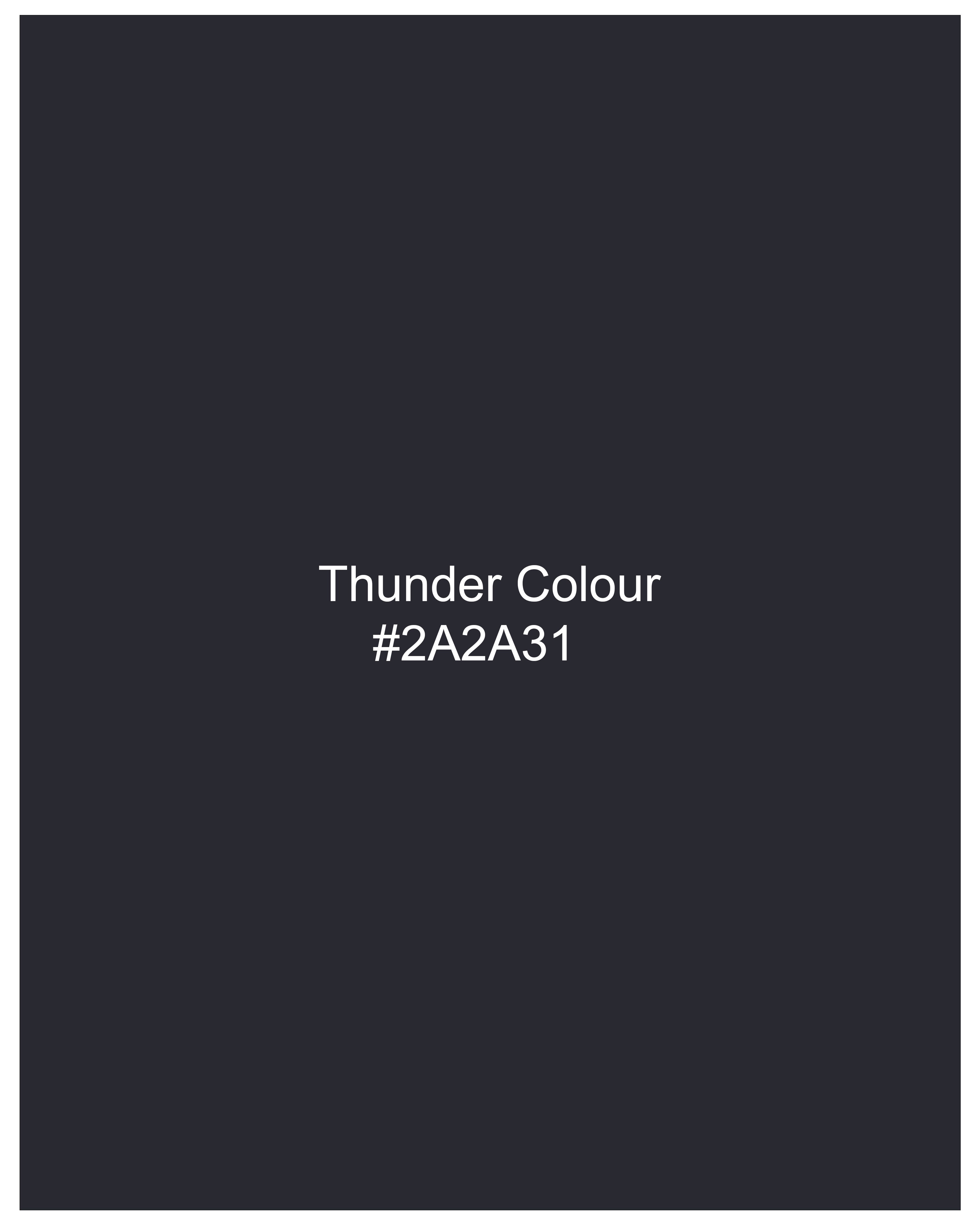 Thunder Navy Blue Premium Cotton Pants T2509-28, T2509-30, T2509-32, T2509-34, T2509-36, T2509-38, T2509-40, T2509-42, T2509-44