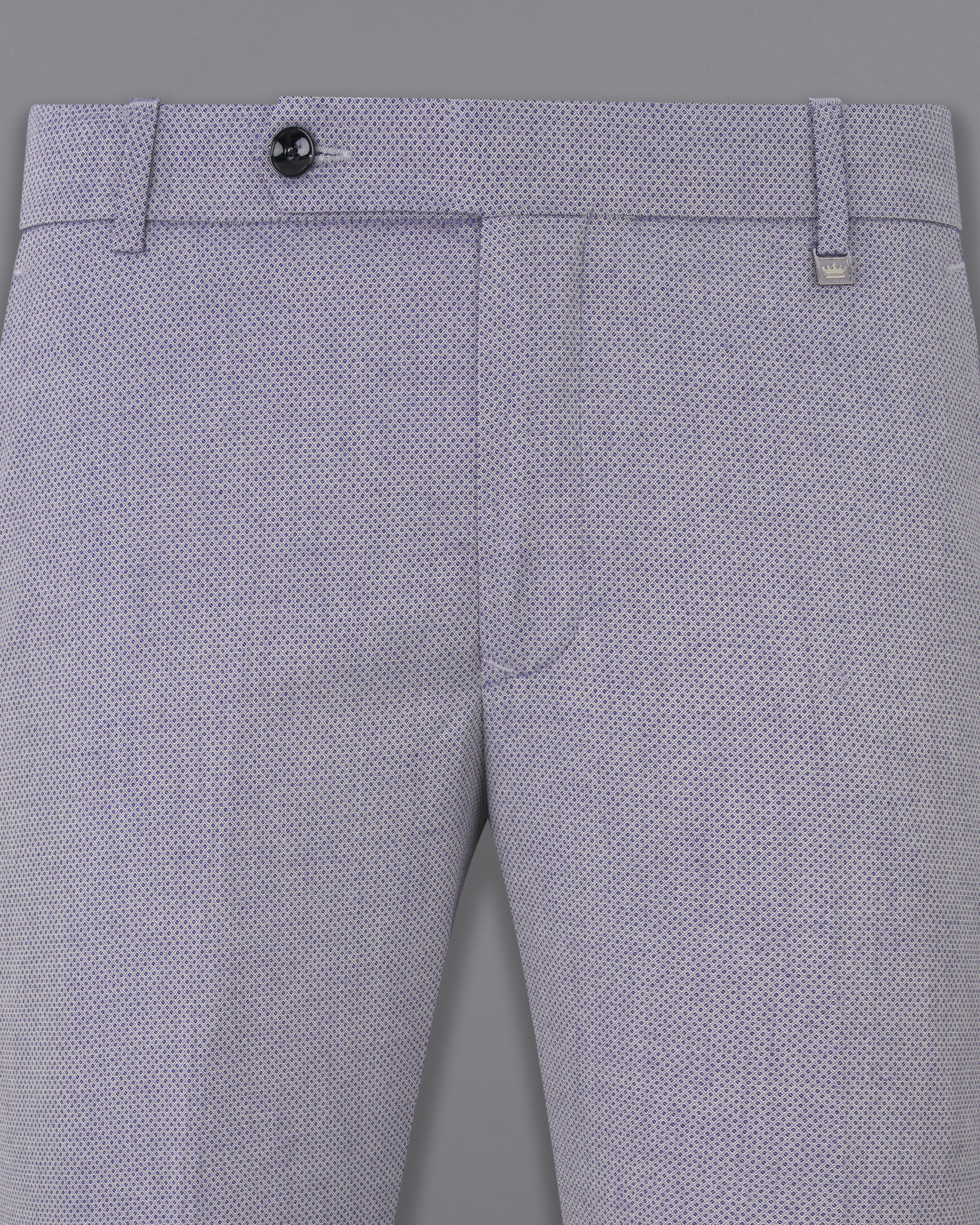Mulled Blue Textured Pant T2547-28, T2547-30, T2547-32, T2547-34, T2547-36, T2547-38, T2547-40, T2547-42, T2547-44