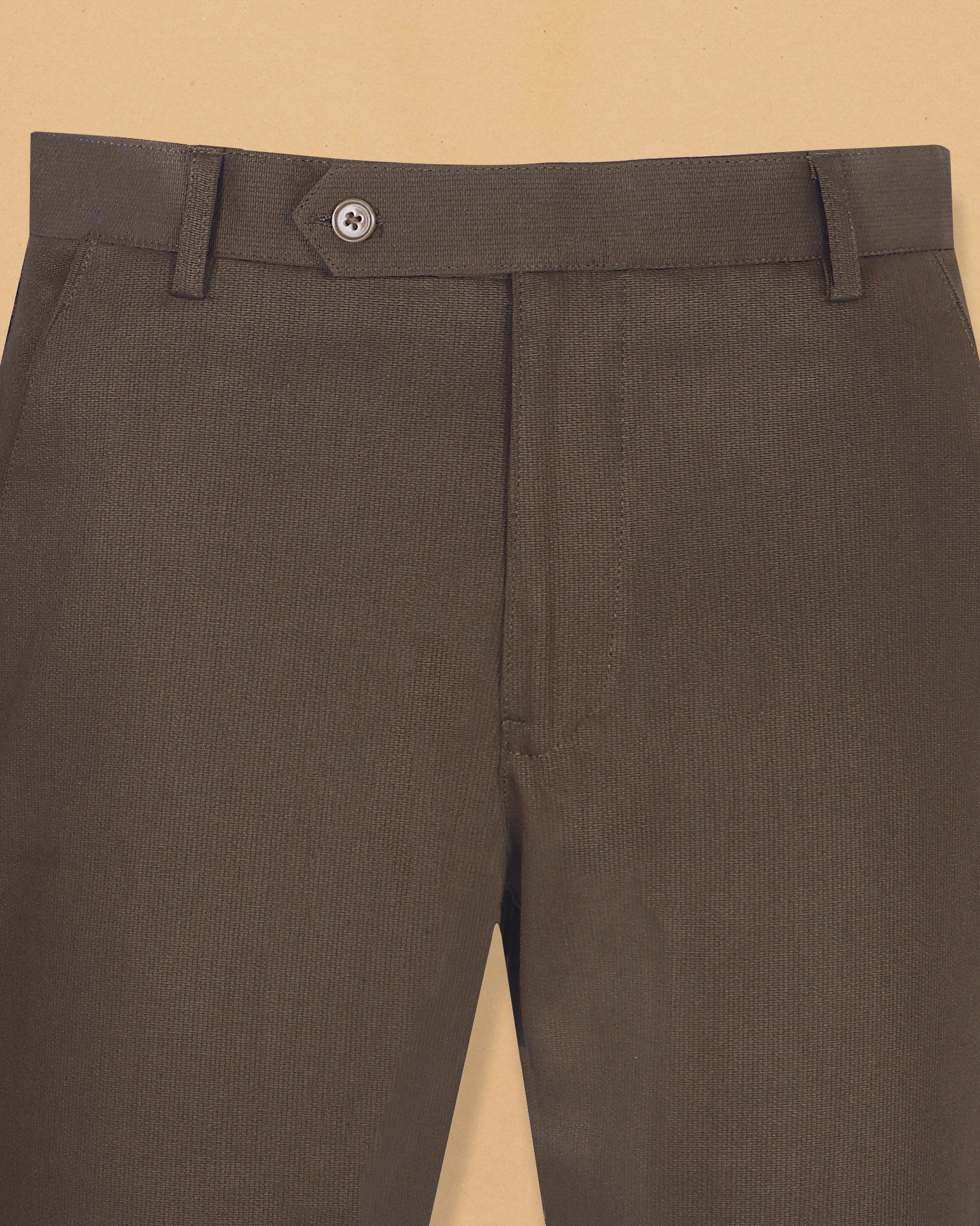 Mocha Brown Heavyweight regular fit Cotton Pant T355-30, T355-28, T355-34, T355-32