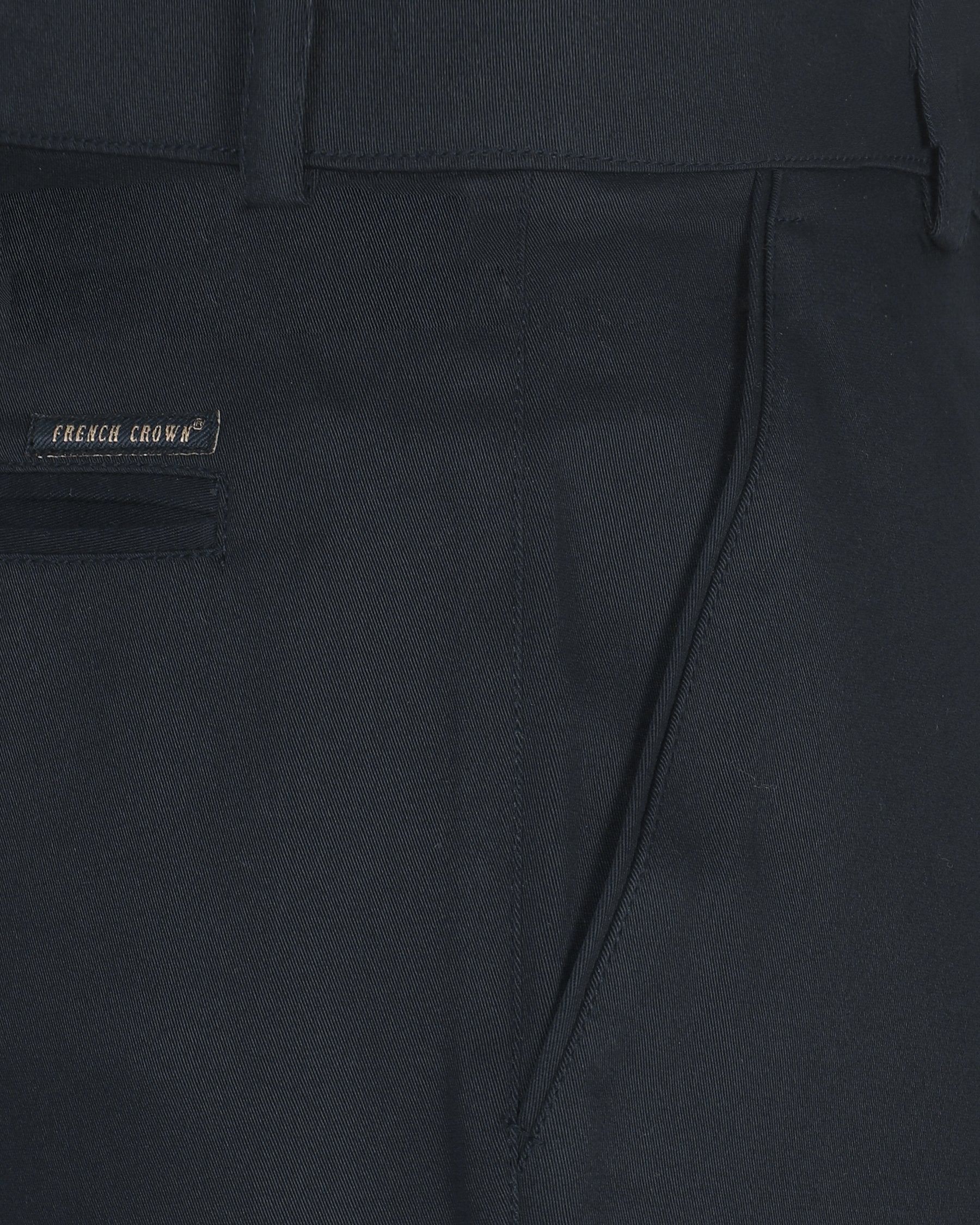 Navy Cotton Chino Pant