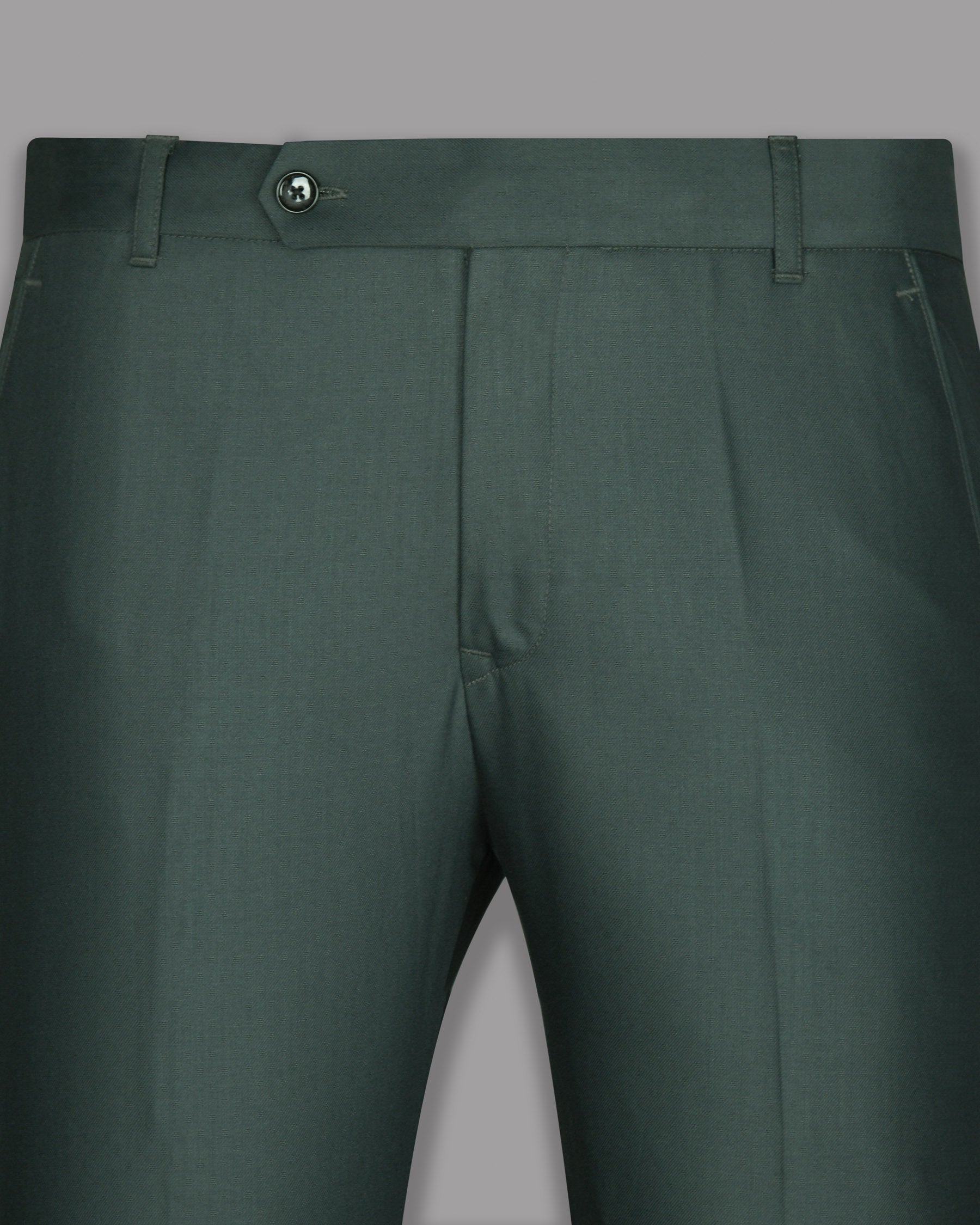 Phthalo Green Micro Dotted Wool Blend Pant T700-32, T700-28, T700-44, T700-30, T700-34, T700-36, T700-38, T700-40, T700-42