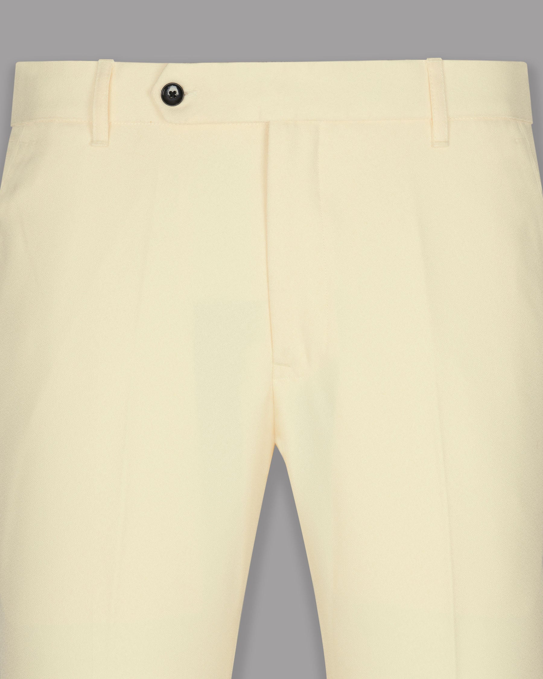 Cream Wool Blend Pant T836-28, T836-30, T836-38, T836-42, T836-34, T836-40, T836-32, T836-36, T836-44