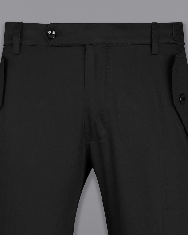 JADE BLACK SUPER SOFT PREMIUM COTTON CARGO PANT