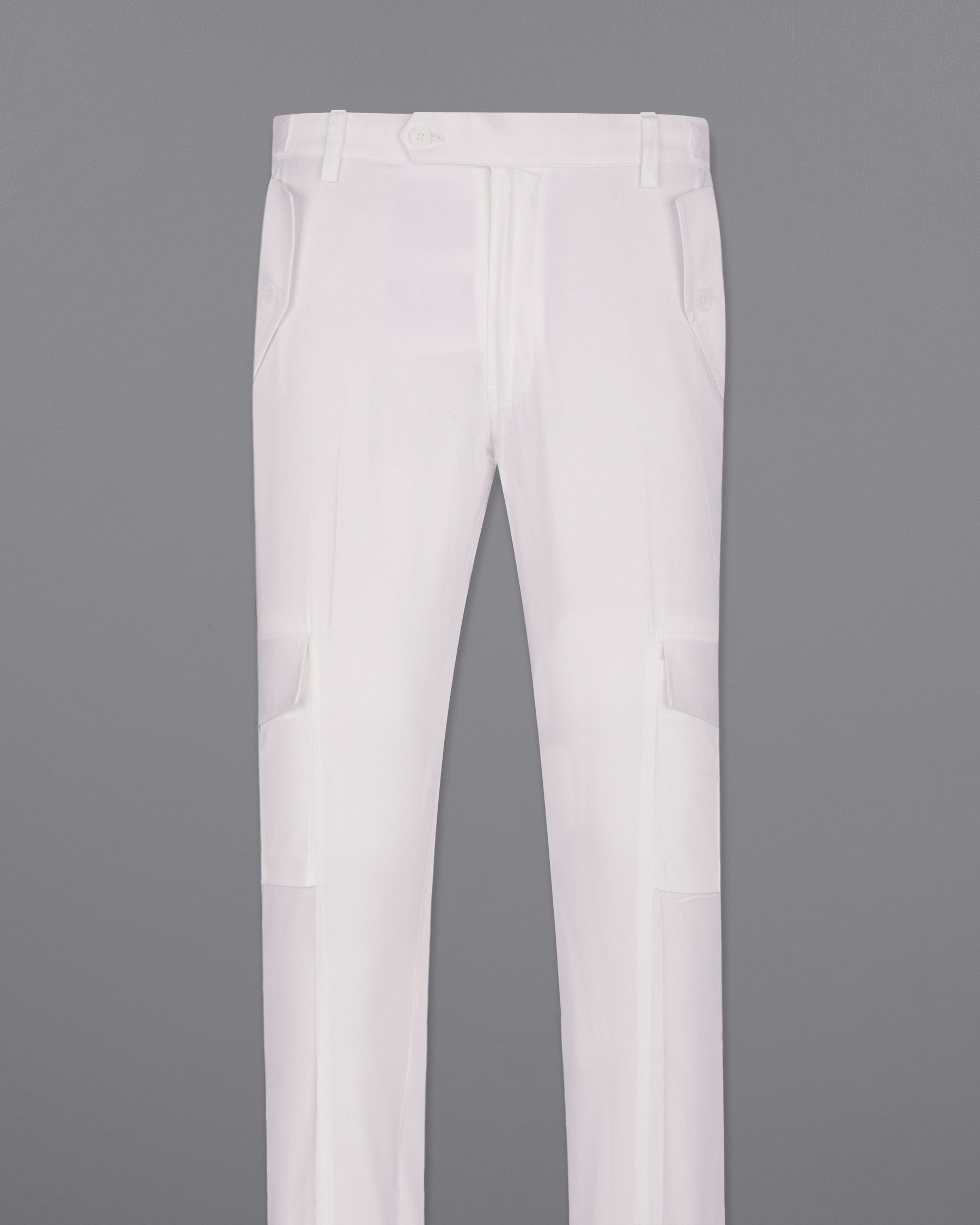 Bright White Super Soft Premium Cotton Cargo Pant T901-CRG-28, T901-CRG-30, T901-CRG-32, T901-CRG-34, T901-CRG-36, T901-CRG-38, T901-CRG-40, T901-CRG-42, T901-CRG-44