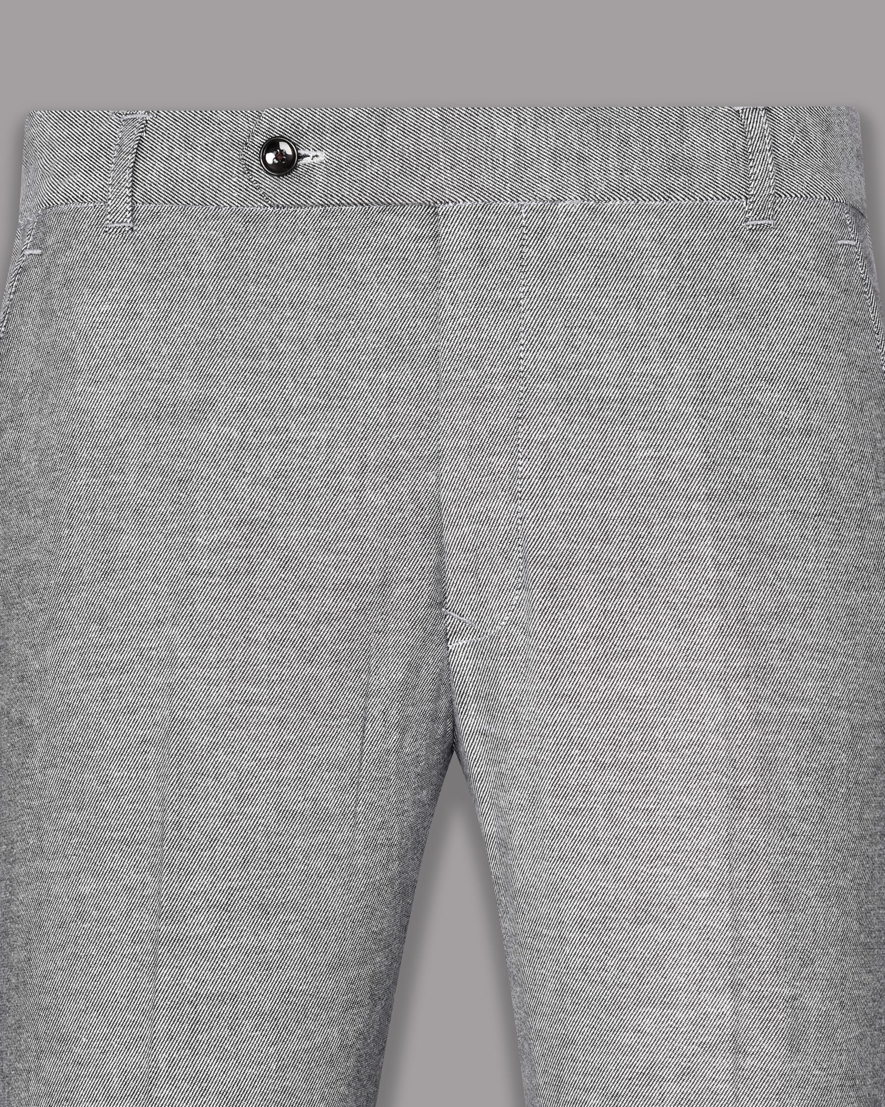 Light Grey Premium Cotton Pant T964-42, T964-32, T964-44, T964-28, T964-30, T964-34, T964-36, T964-38, T964-40