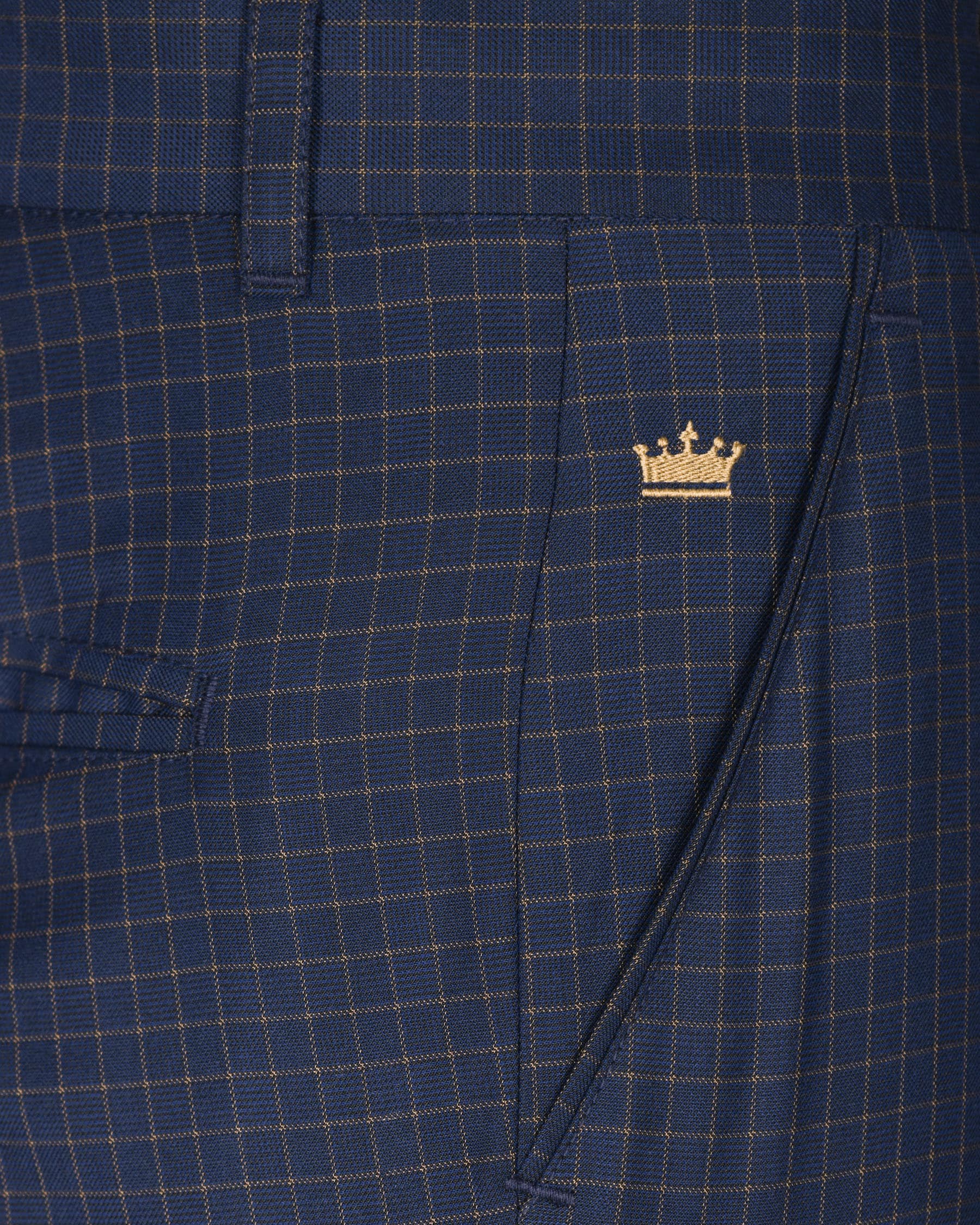 Pickle Bluewood Micro Windowpane Pant