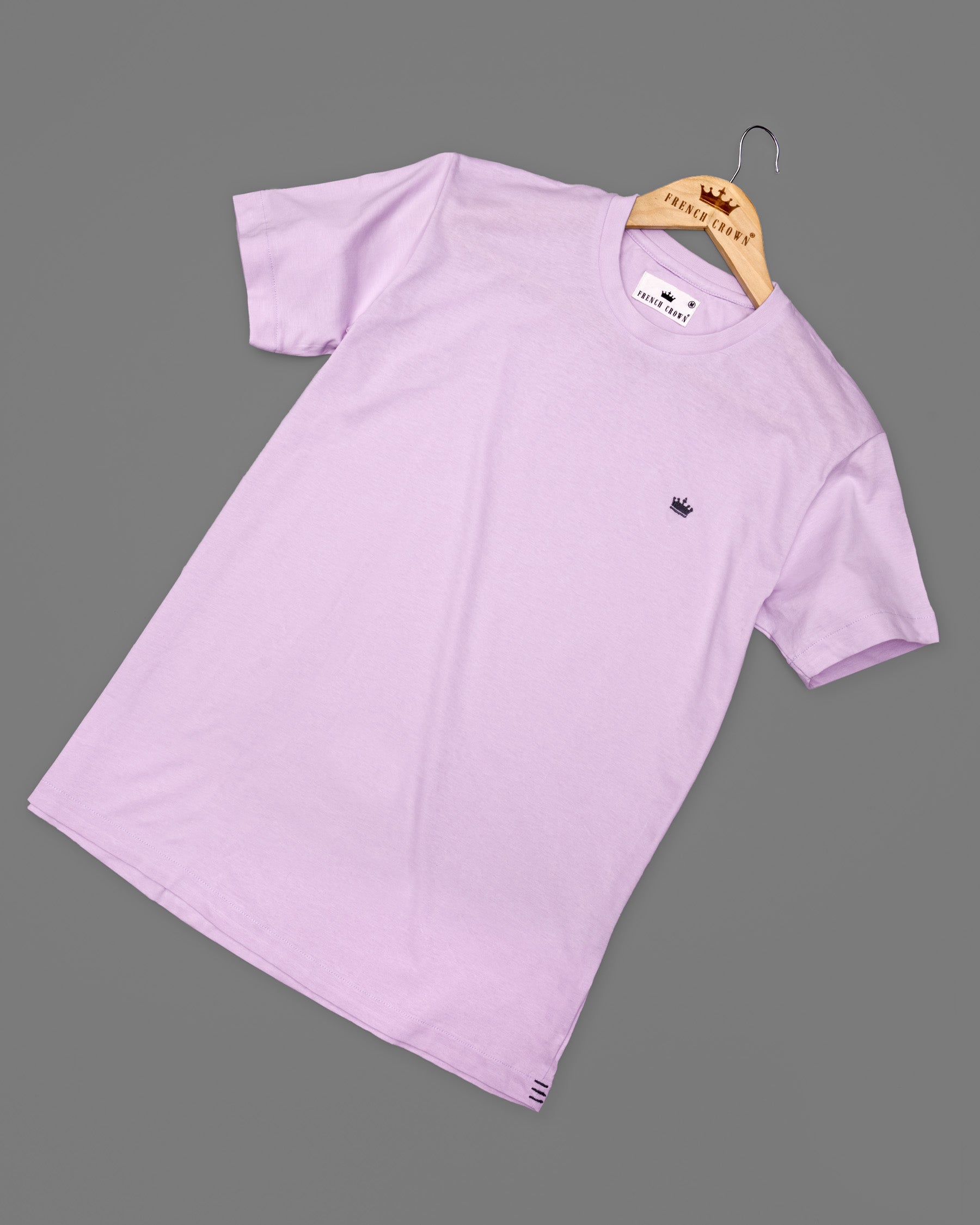 Lavender Premium Vegetable Dyed Organic Cotton T-shirt