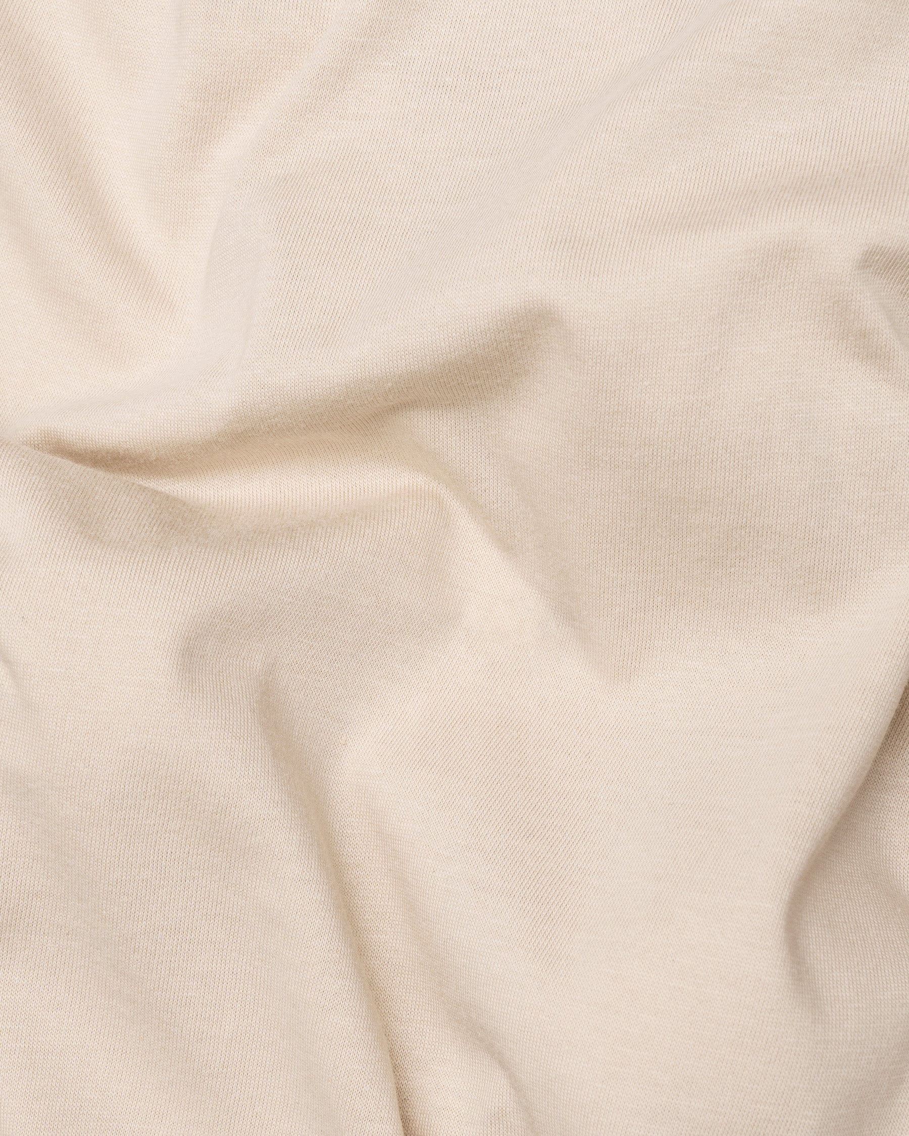 Merino Cream Full-Sleeve Super Soft Organic Cotton T-Shirt