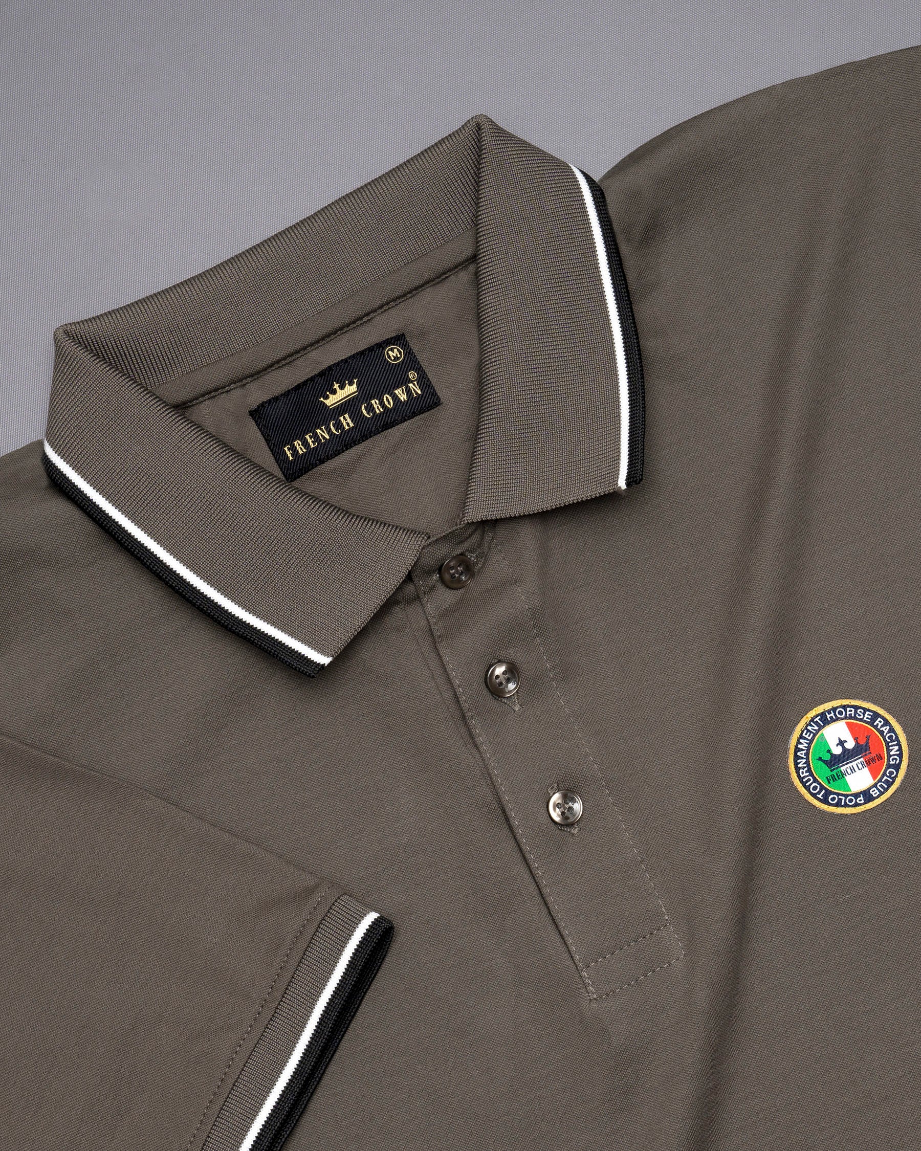 Sandstone Grey Super Soft Premium Cotton Pique Polo TS365-S, TS365-M, TS365-L, TS365-XL, TS365-XXL