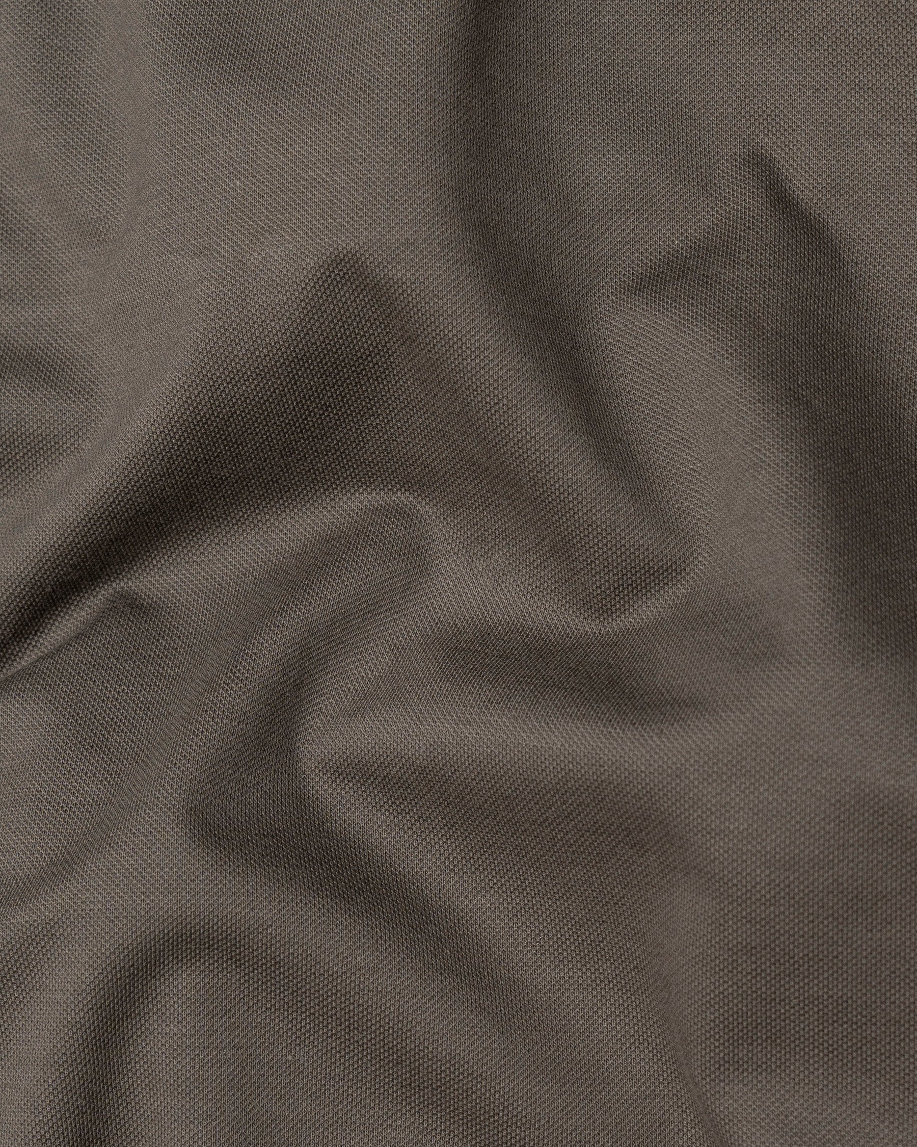 Sandstone Grey Super Soft Premium Cotton Mercerised Pique Polo