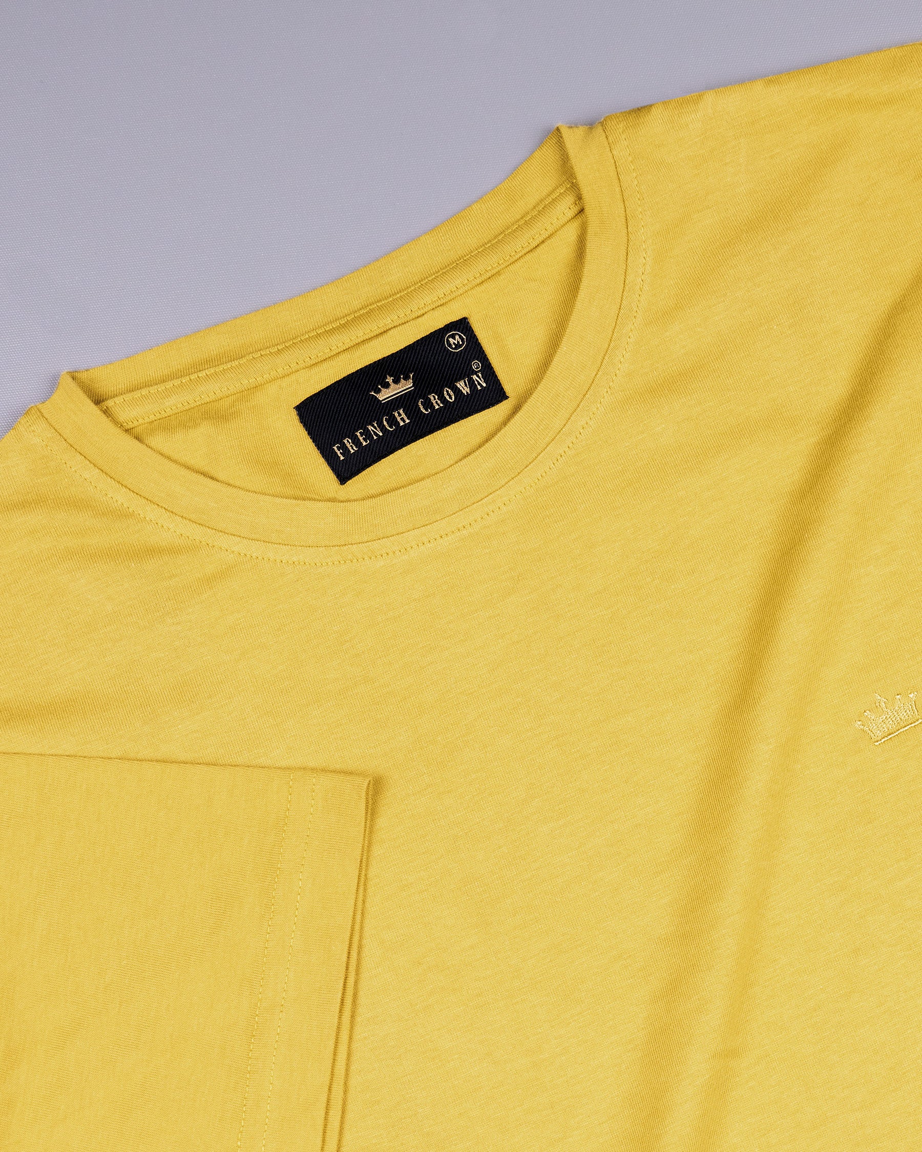Mustard Yellow Super Soft Organic Cotton T-Shirt TS384-S, TS384-M, TS384-L, TS384-XXL, TS384-XL
