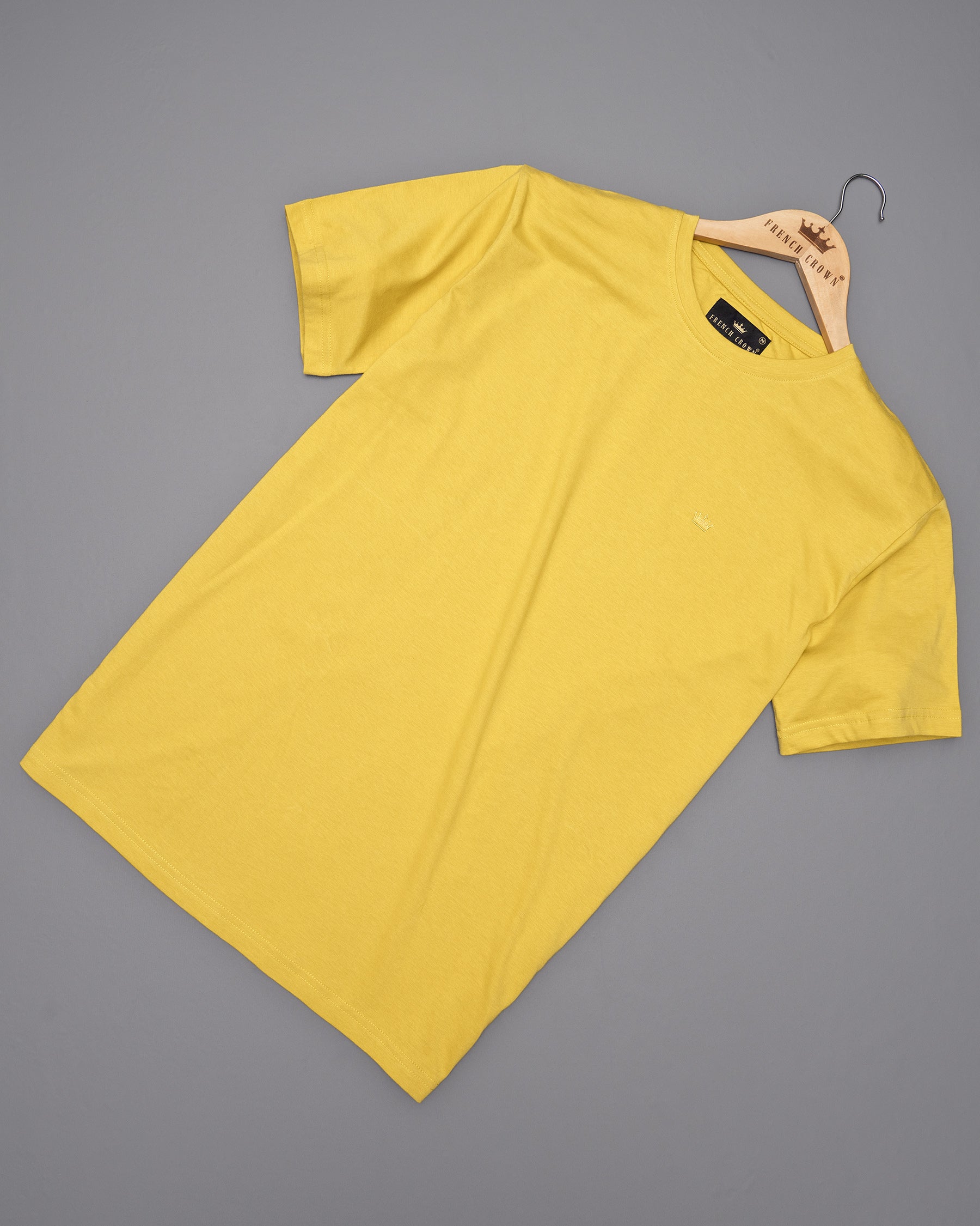Mustard Yellow Super Soft Organic Cotton T-Shirt