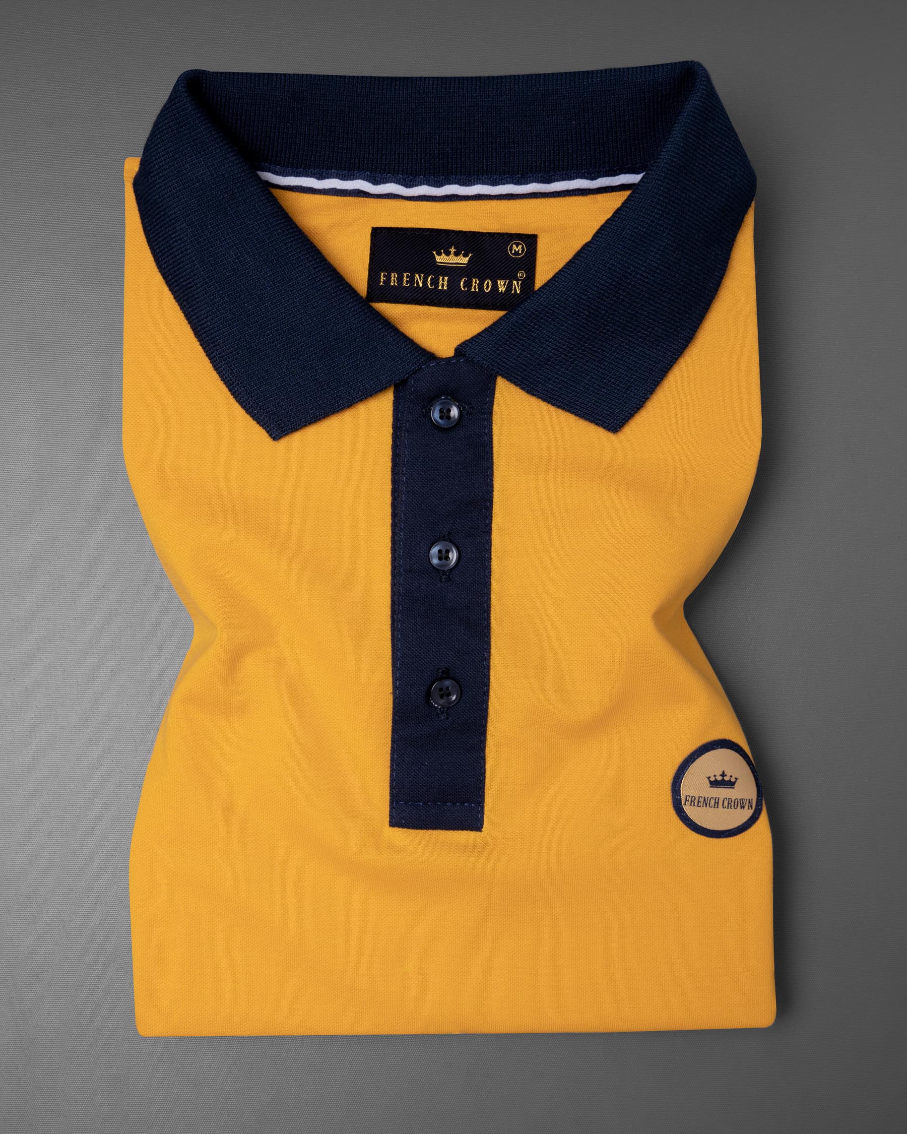 Hokey Pokey yellow Super Soft Premium Cotton Pique Polo TS436-S, TS436-M, TS436-L, TS436-XL, TS436-XXL, TS436-3XL, TS436-4XL