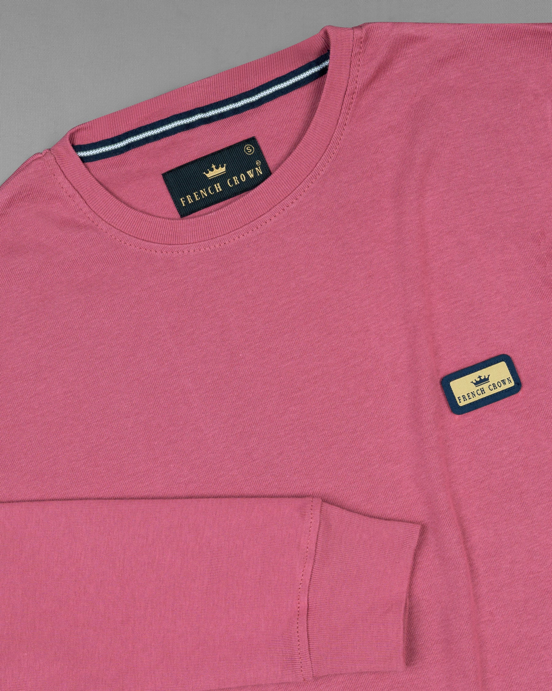 Cadillac Pink Full Sleeve Premium Cotton Jersey Sweatshirt TS447-S, TS447-M, TS447-L, TS447-XL, TS447-XXL