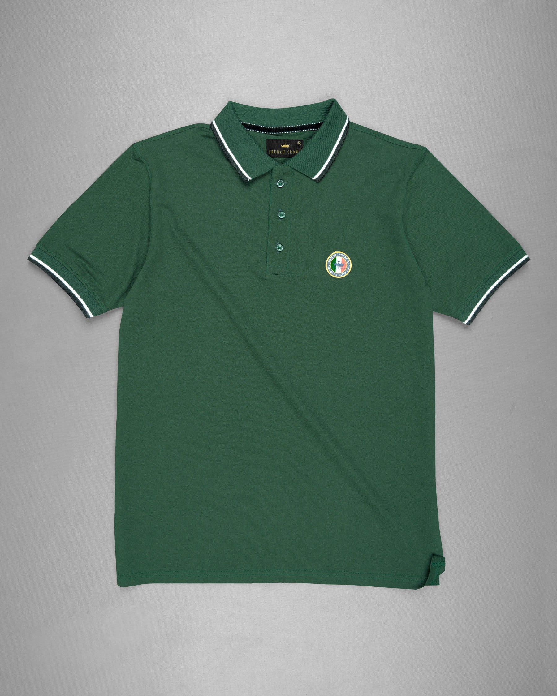 Everglade Green Super Soft Organic Pique Polo TS506-S, TS506-M, TS506-L, TS506-XL, TS506-XXL