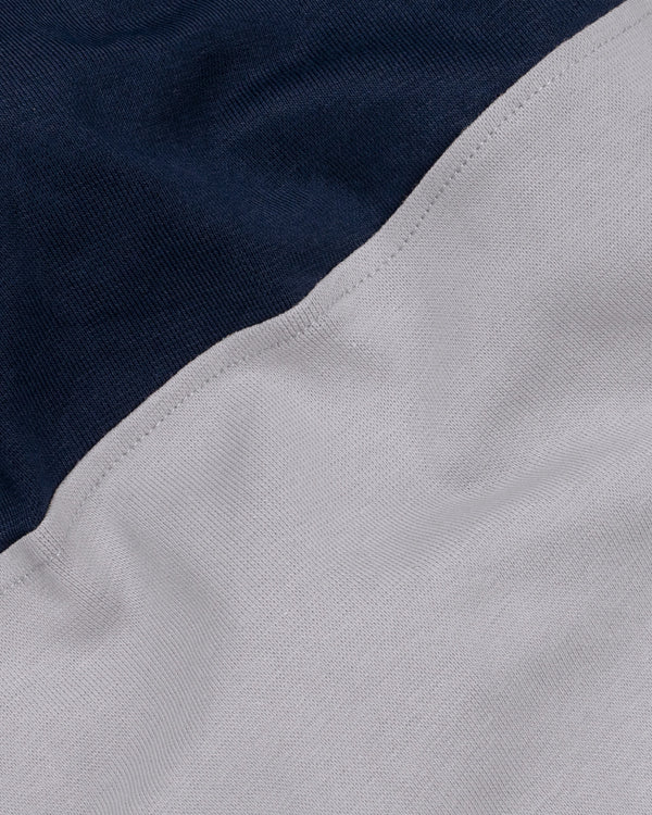 Chatelle Grey with Mirage Blue Super Soft Premium Jersey Sweatshirt TS518-S, TS518-M, TS518-L, TS518-XL, TS518-XXL