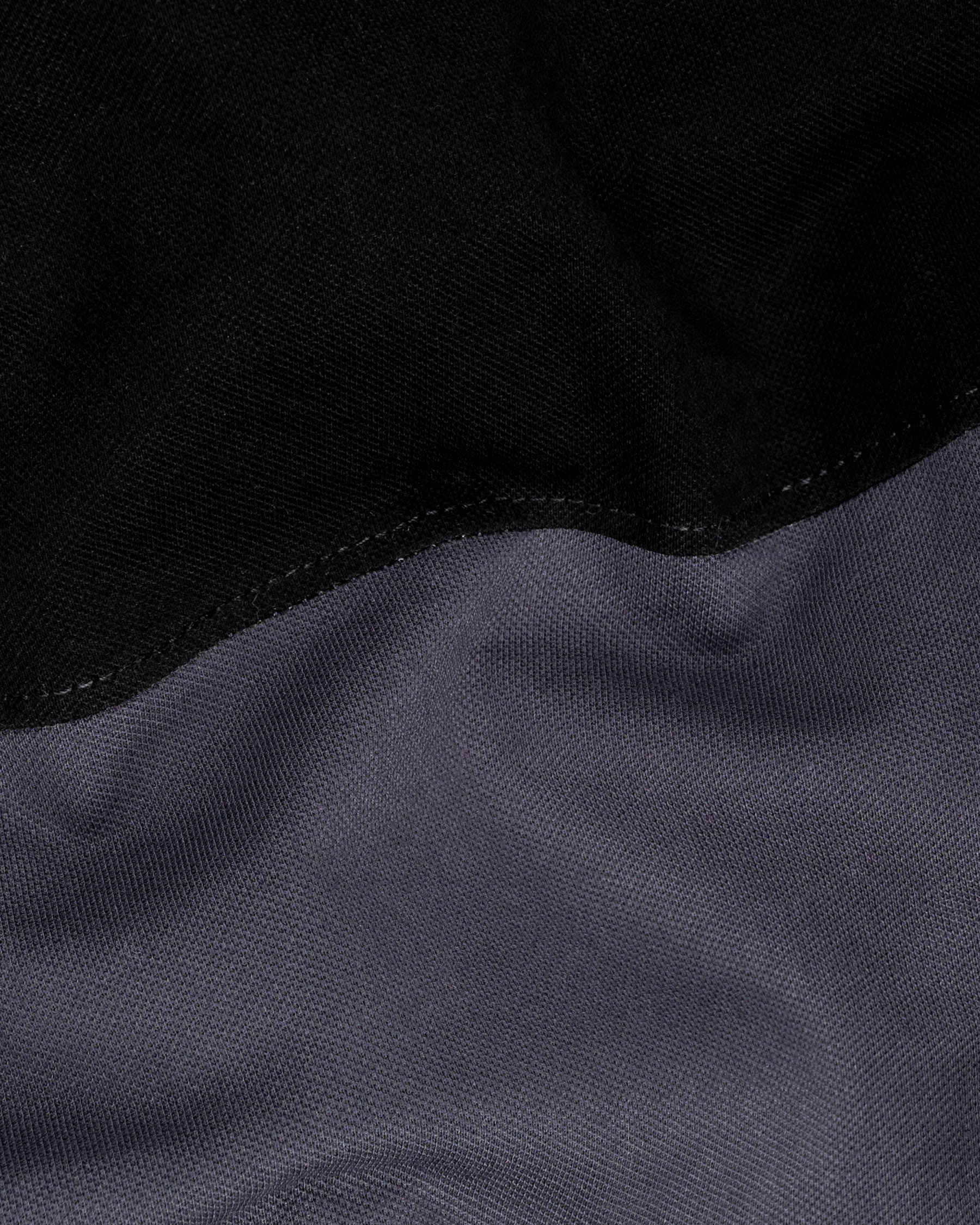 Jade Black and Wenge Grey Super Soft Organic Pique Polo TS561-S, TS561-M, TS561-L, TS561-XL, TS561-XXL, TS561-3XL, TS561-4XL