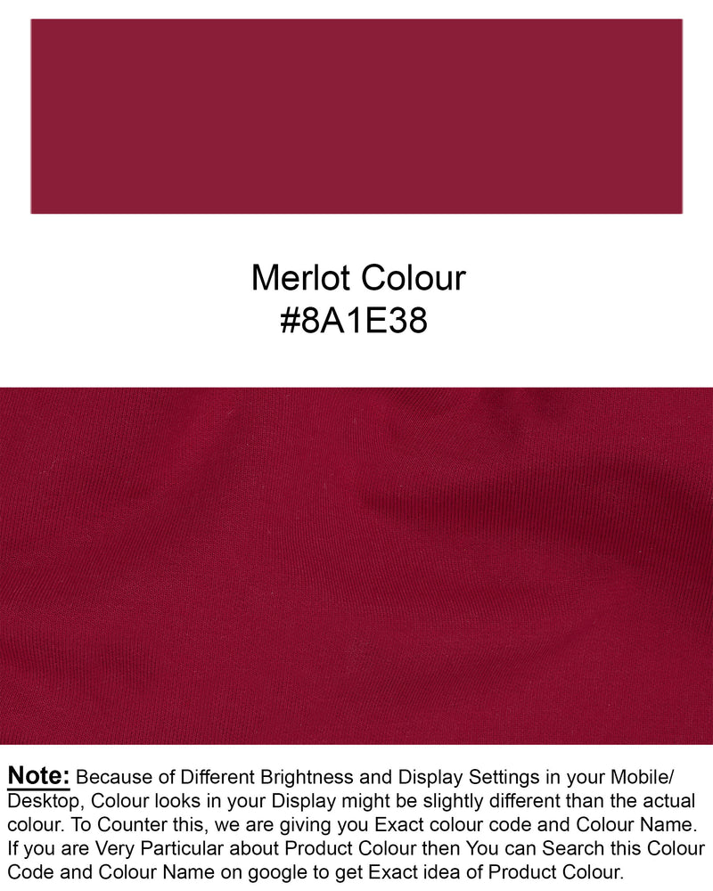 Merlot Red Hoodie Sweatshirt TS581-S, TS581-M, TS581-L, TS581-XL, TS581-XXL, TS581-3XL, TS581-4XL