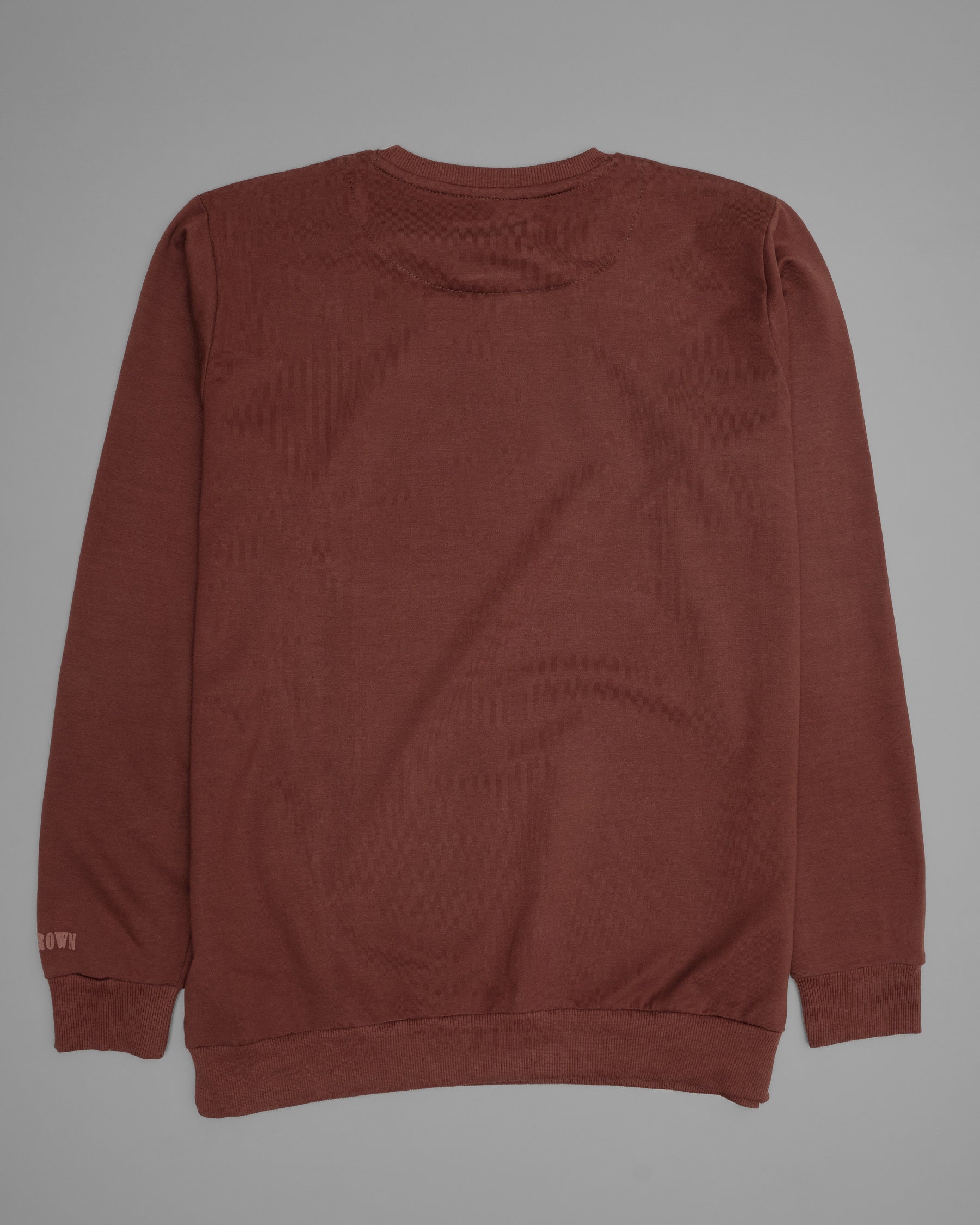 Syrup Brown Super Soft Premium Cotton Full Sleeve Sweatshirt