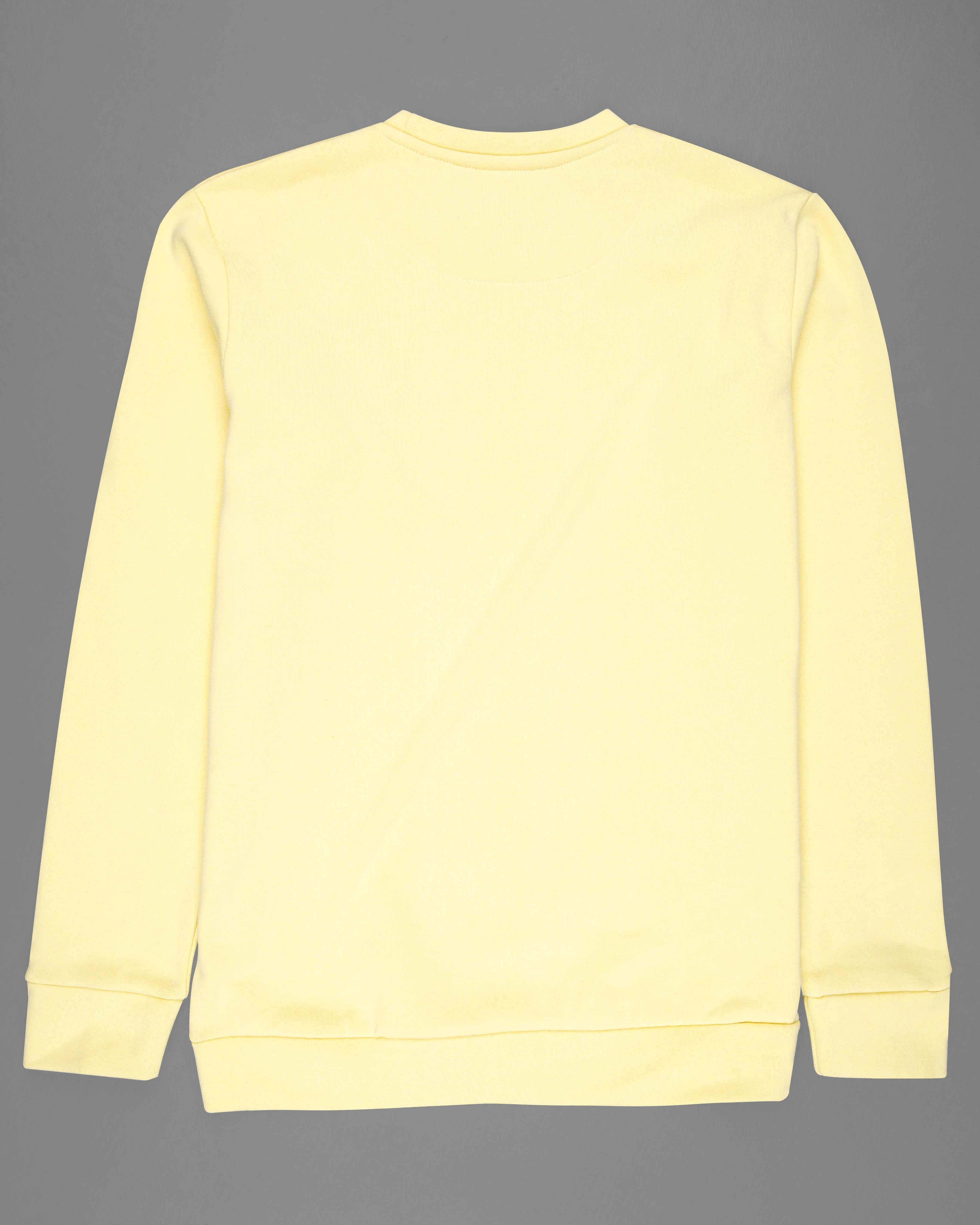 Beeswax Yellow Premium Cotton Sweatshirt with Shorts Combo TS617-SR172-S, TS617-SR172-M, TS617-SR172-L, TS617-SR172-XL, TS617-SR172-XXL