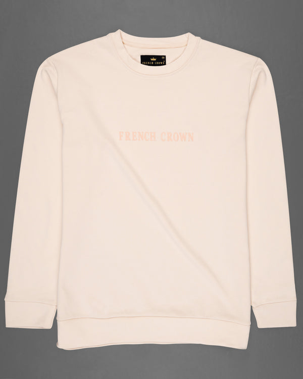 Bizarre Cream Full Sleeve Premium Cotton Heavyweight Sweatshirt TS621-B, TS621-M, TS621-L, TS621-XL, TS621-XXL, TS621-3XL, TS621-4XL