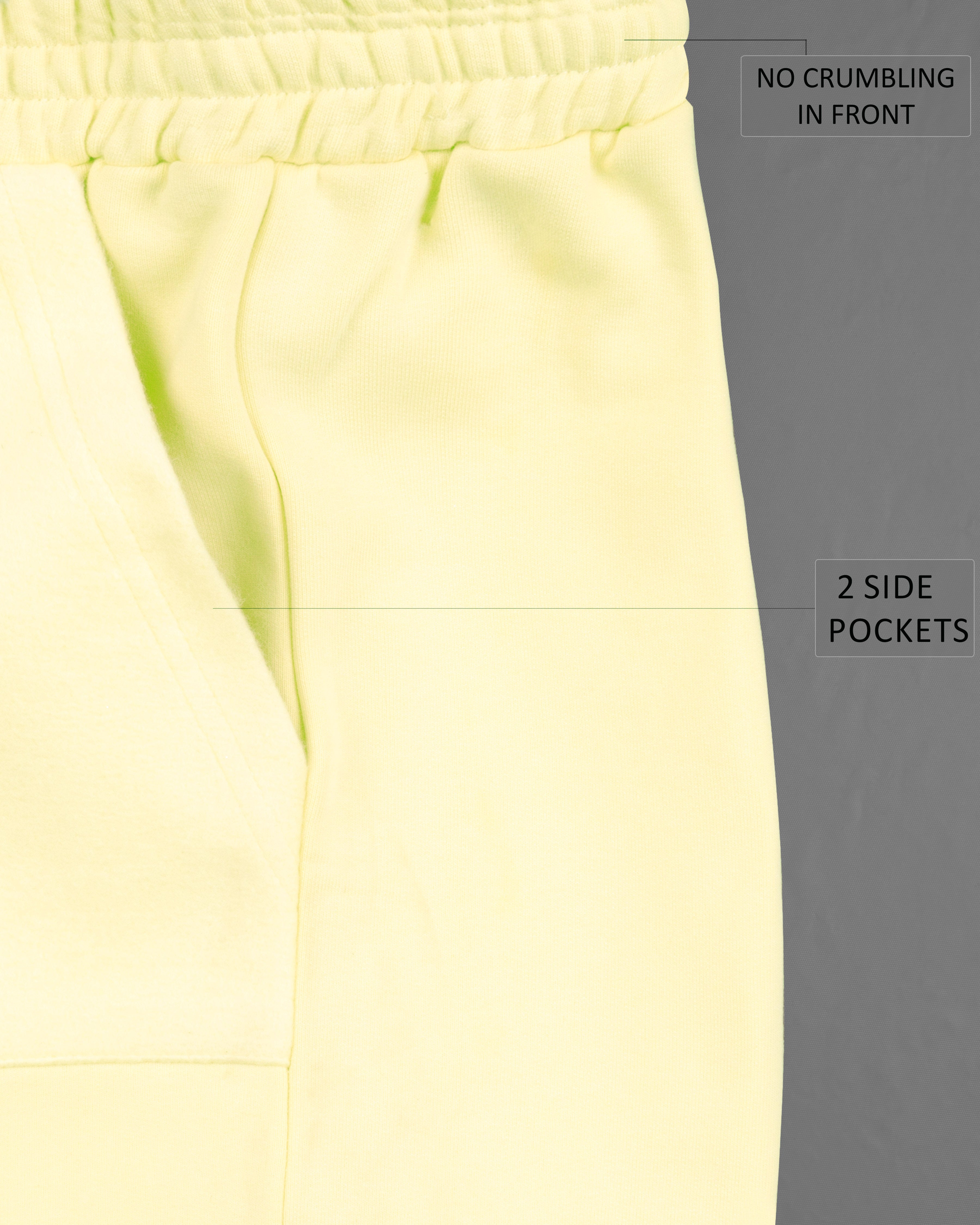 Beeswax Yellow Premium Cotton Bomber Jacket with Shorts Combo TS629-SR172-38, TS629-SR172-39, TS629-SR172-40, TS629-SR172-42, TS629-SR172-44, TS629-SR172-46