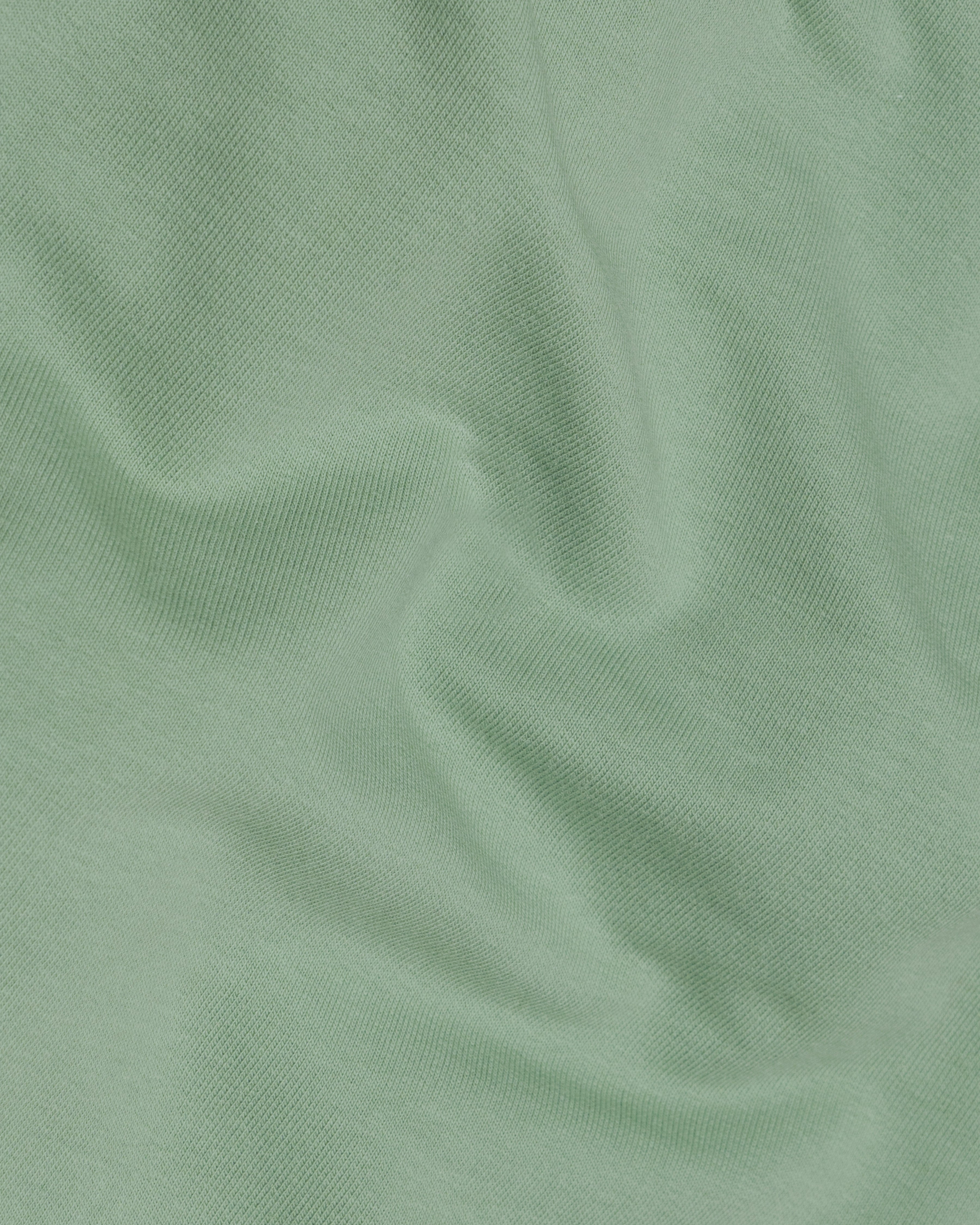Mantle Green With Navy Blue Full Sleeve Super Soft Polo SweatshirtTS636-M, TS636-M, TS636-A, TS636-XL, TS636-XXL, TS636-3XL, TS636-4XL