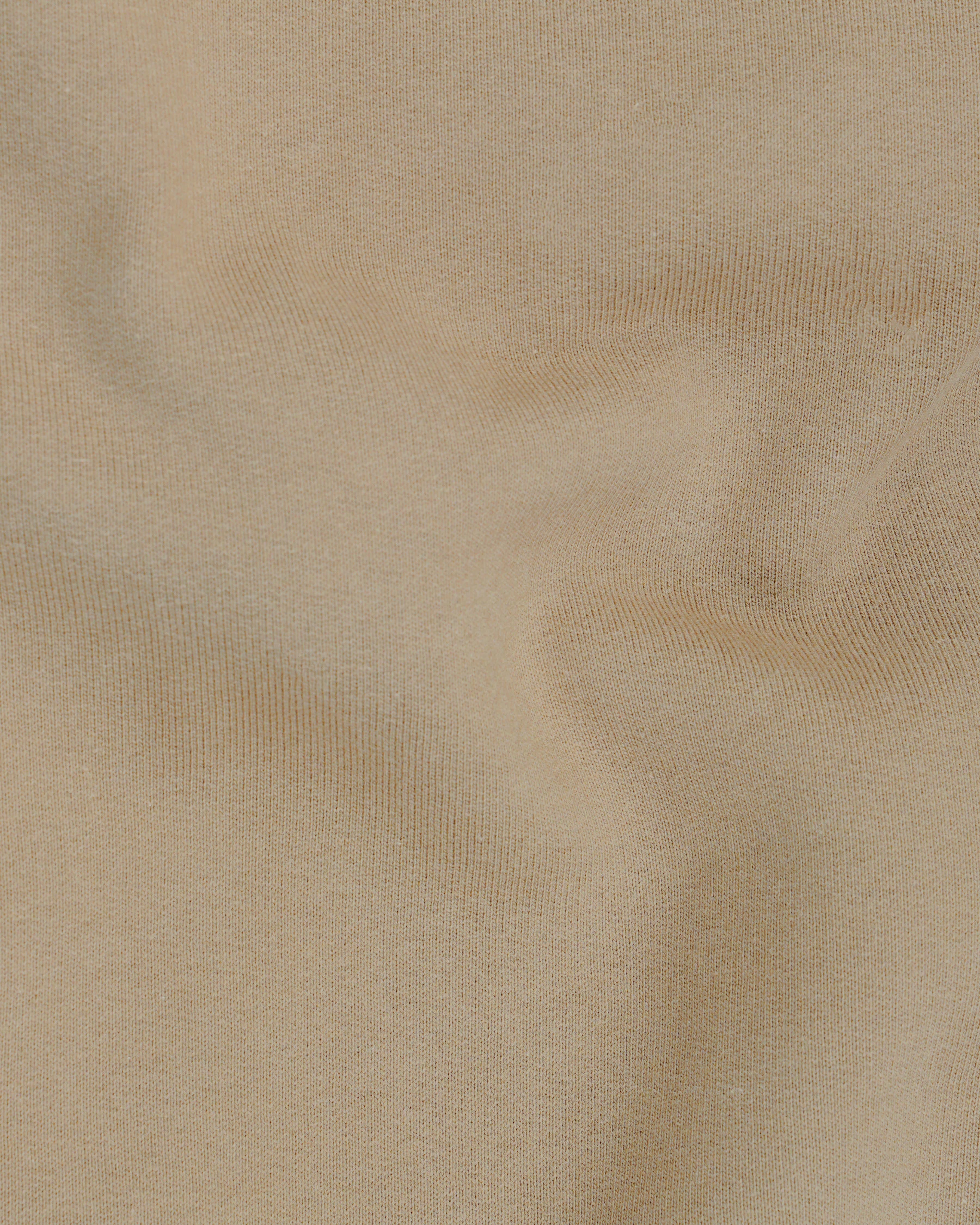 Sandrift Brown Premium Cotton Sweatshirt with Shorts Combo TS640-SR173-S, TS640-SR173-M, TS640-SR173-L, TS640-SR173-XL, TS640-SR173-XXL