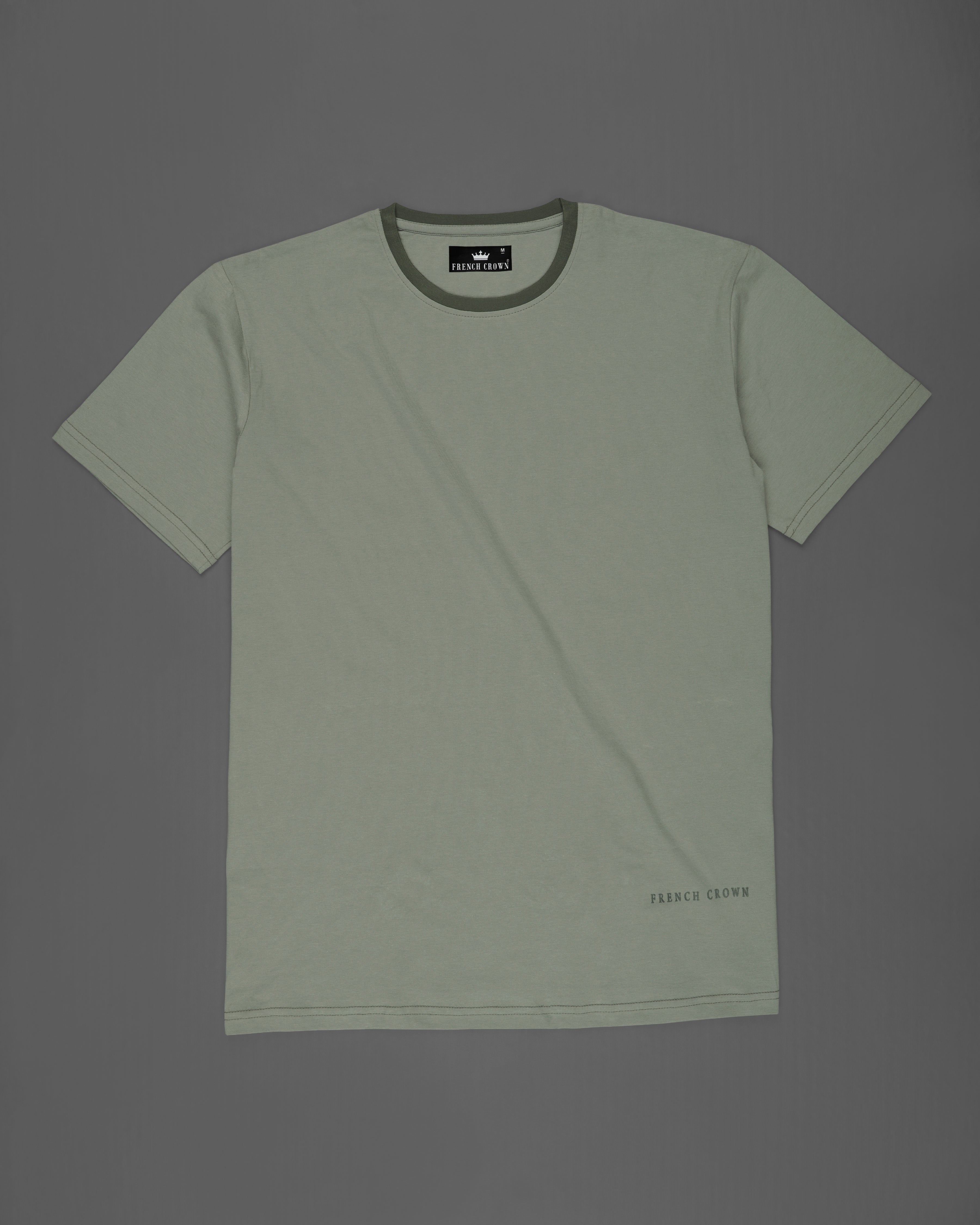 Granite Green Premium Cotton T-shirt TS657-S, TS657-M, TS657-L, TS657-XL, TS657-XXL