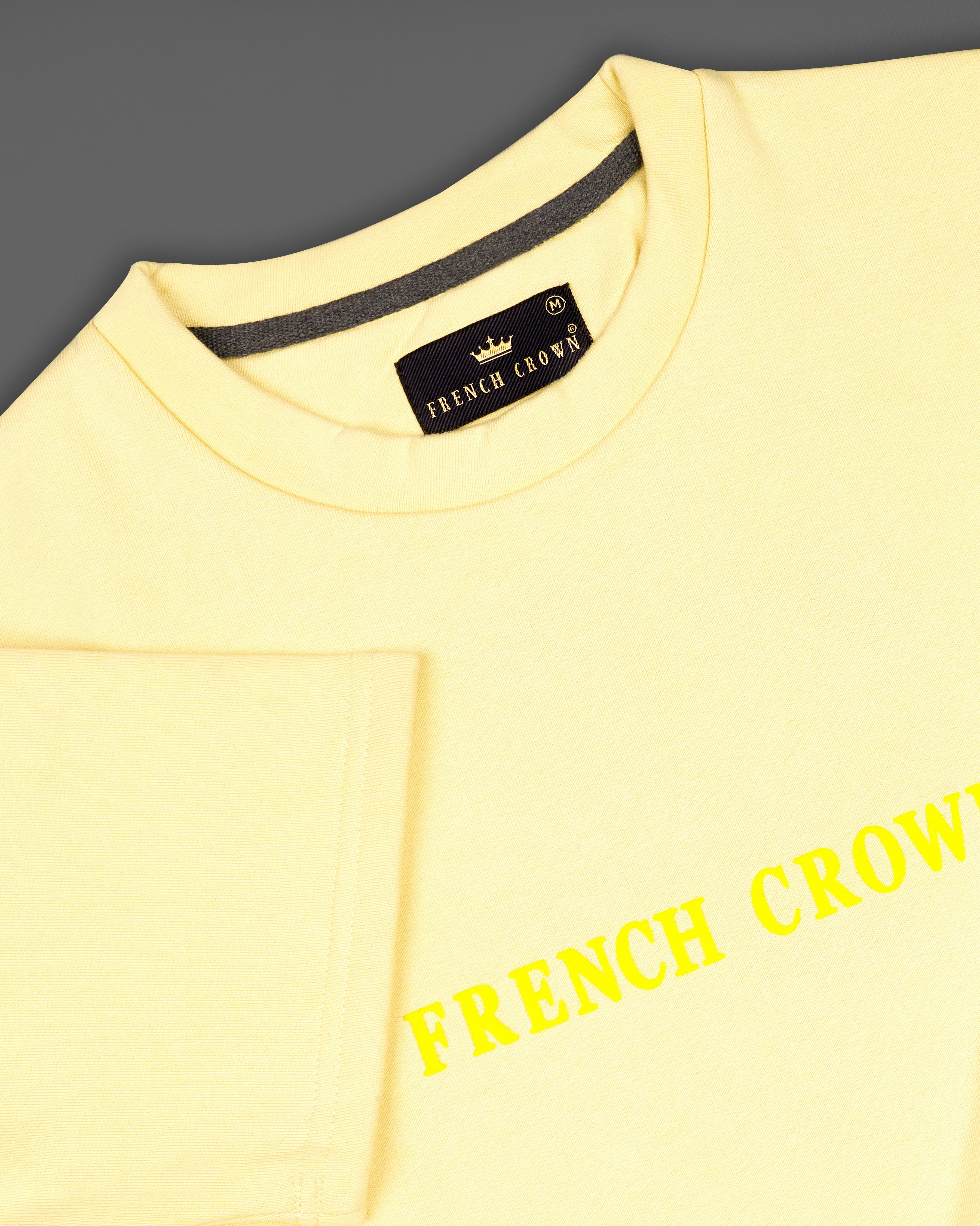 Varden Yellow Premium Cotton Signature T-shirt