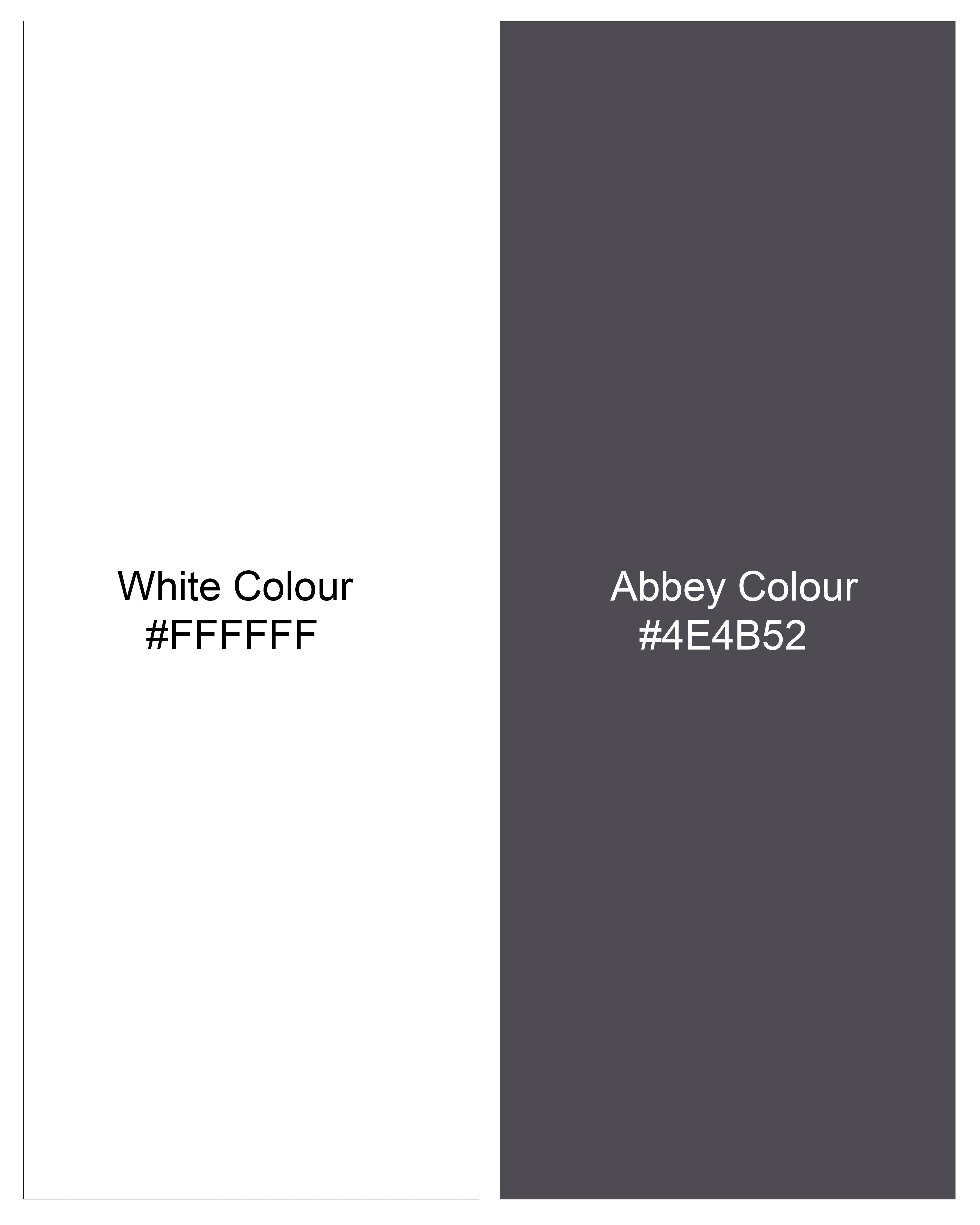 Bright White with Abbey Gray Striped Pique Polo TS761-S, TS761-M, TS761-L, TS761-XL, TS761-XXL