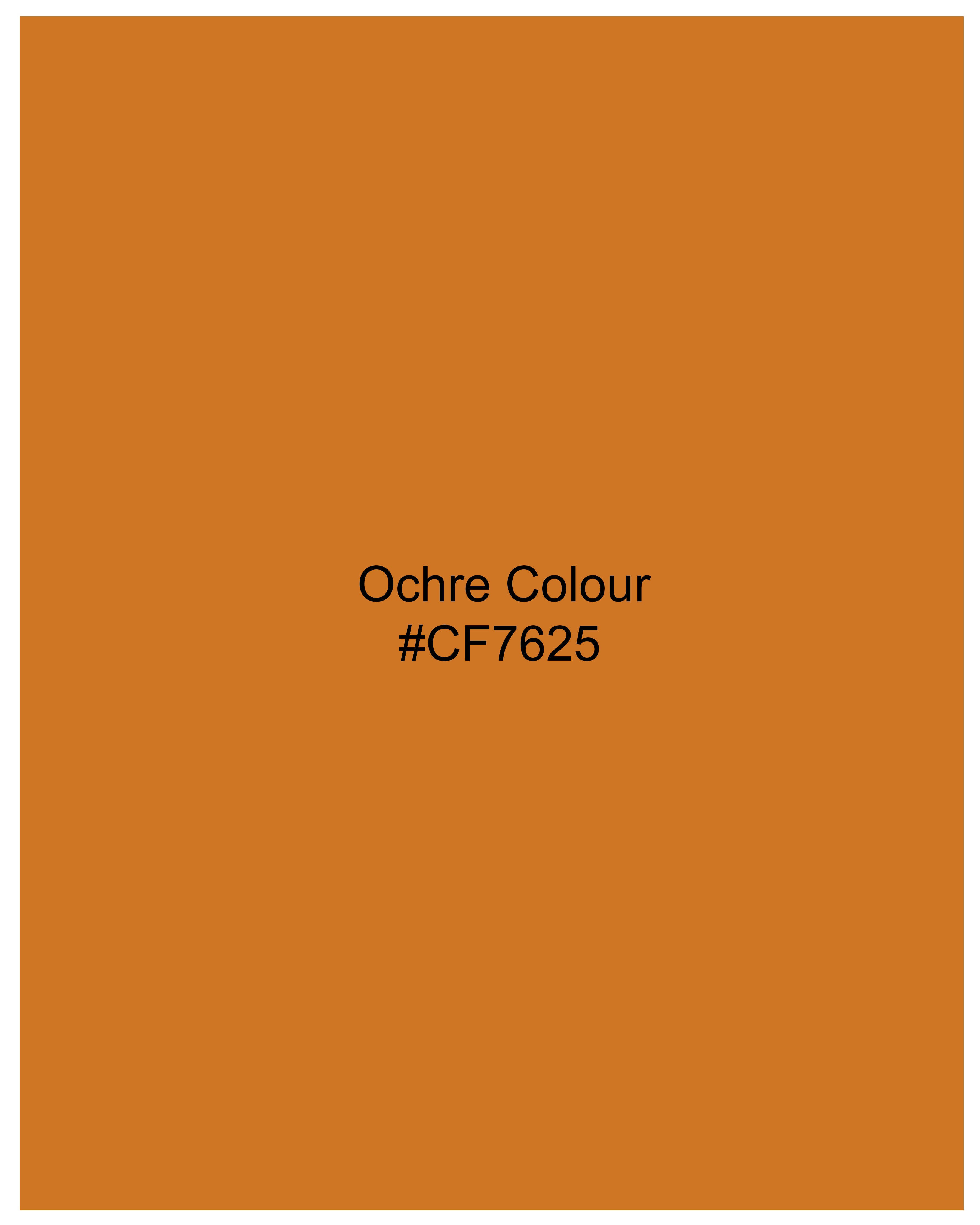 Orche Orange Organic Cotton Mercerised Pique Polo