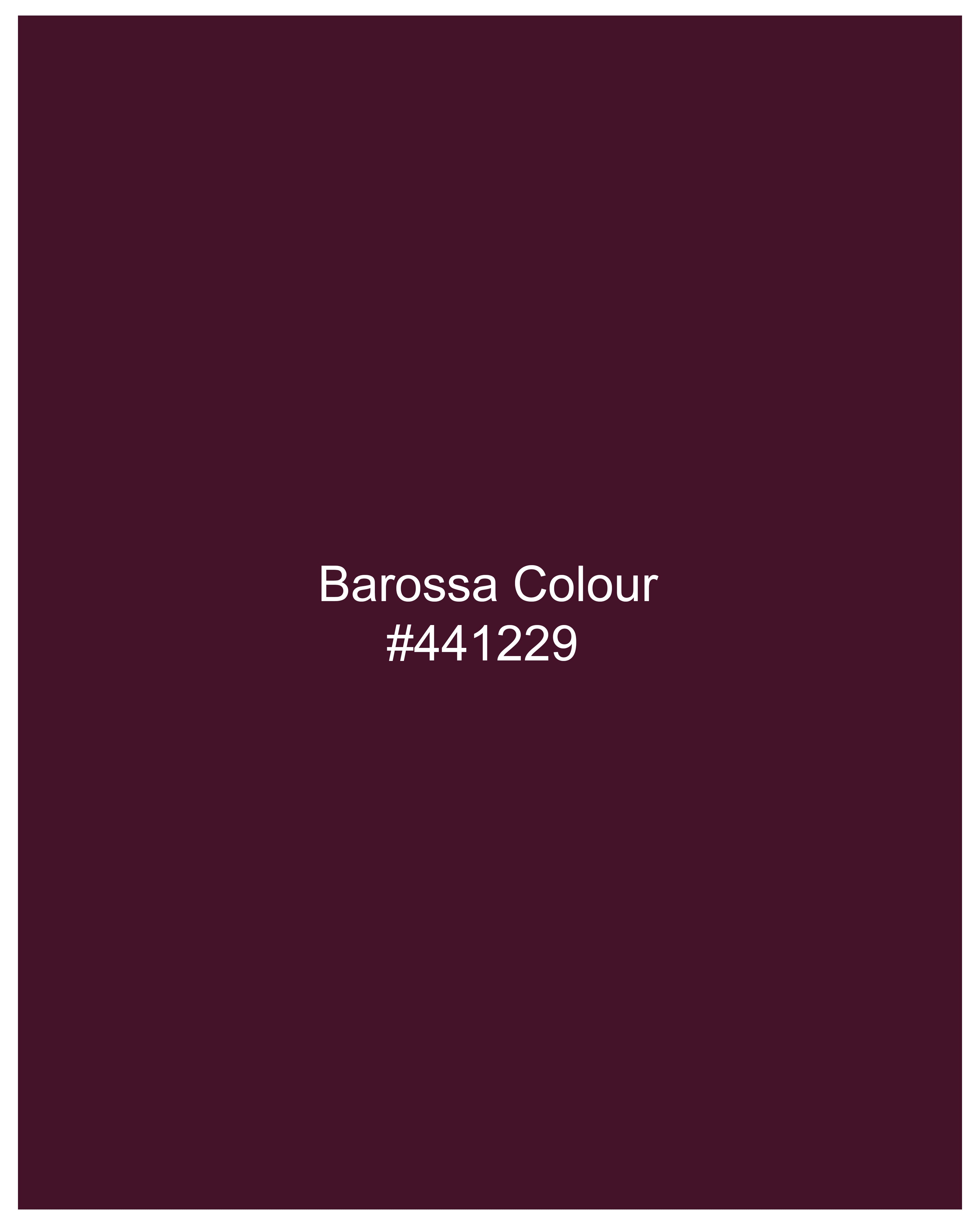 Barossa Maroon Organic Cotton Pique Polo TS825-S, TS825-M, TS825-L, TS825-XL, TS825-XXL