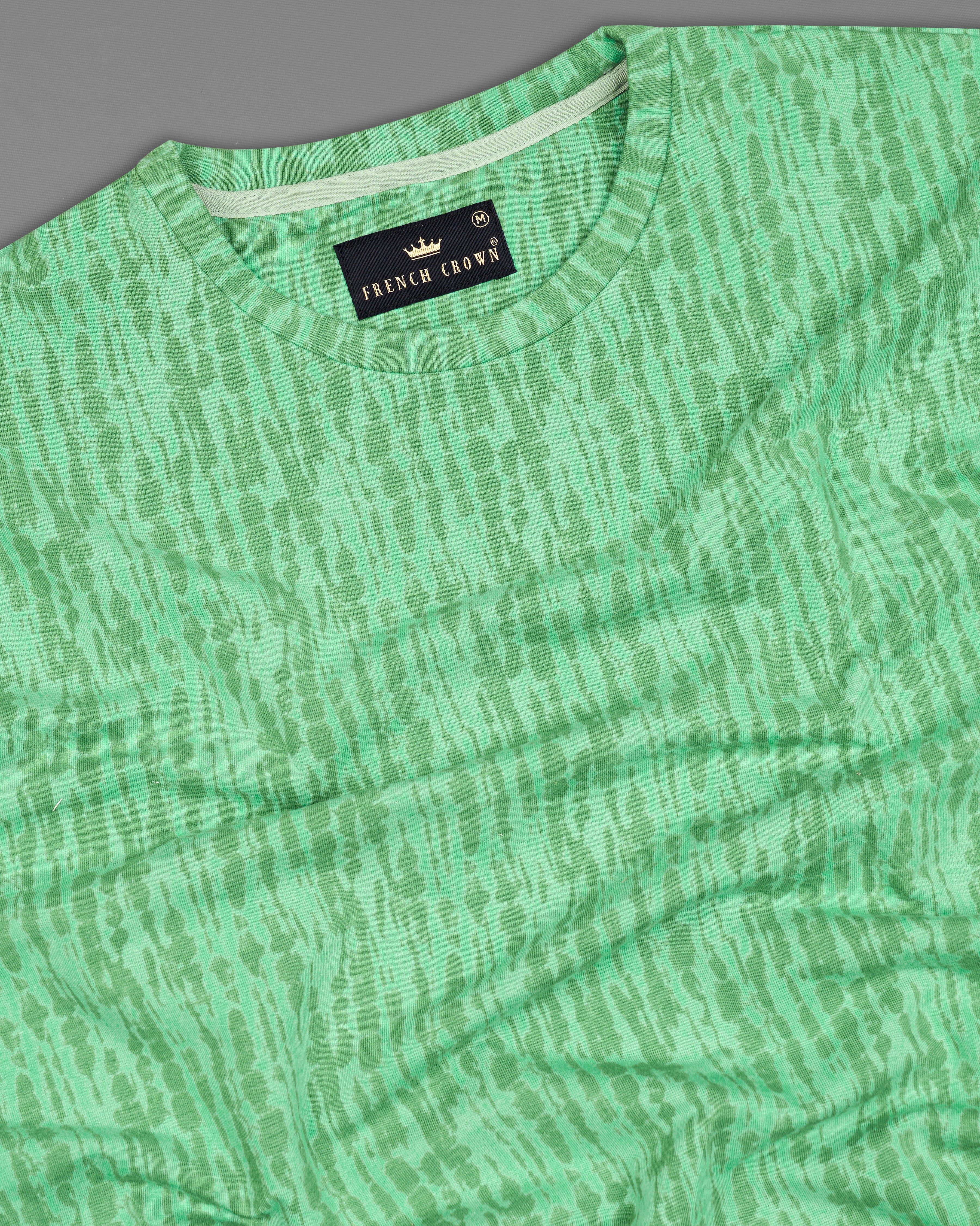 Aqua Forest Green Super Soft Premium Organic Cotton Jersey T-shirt TS829-S, TS829-M, TS829-L, TS829-XL, TS829-XXL