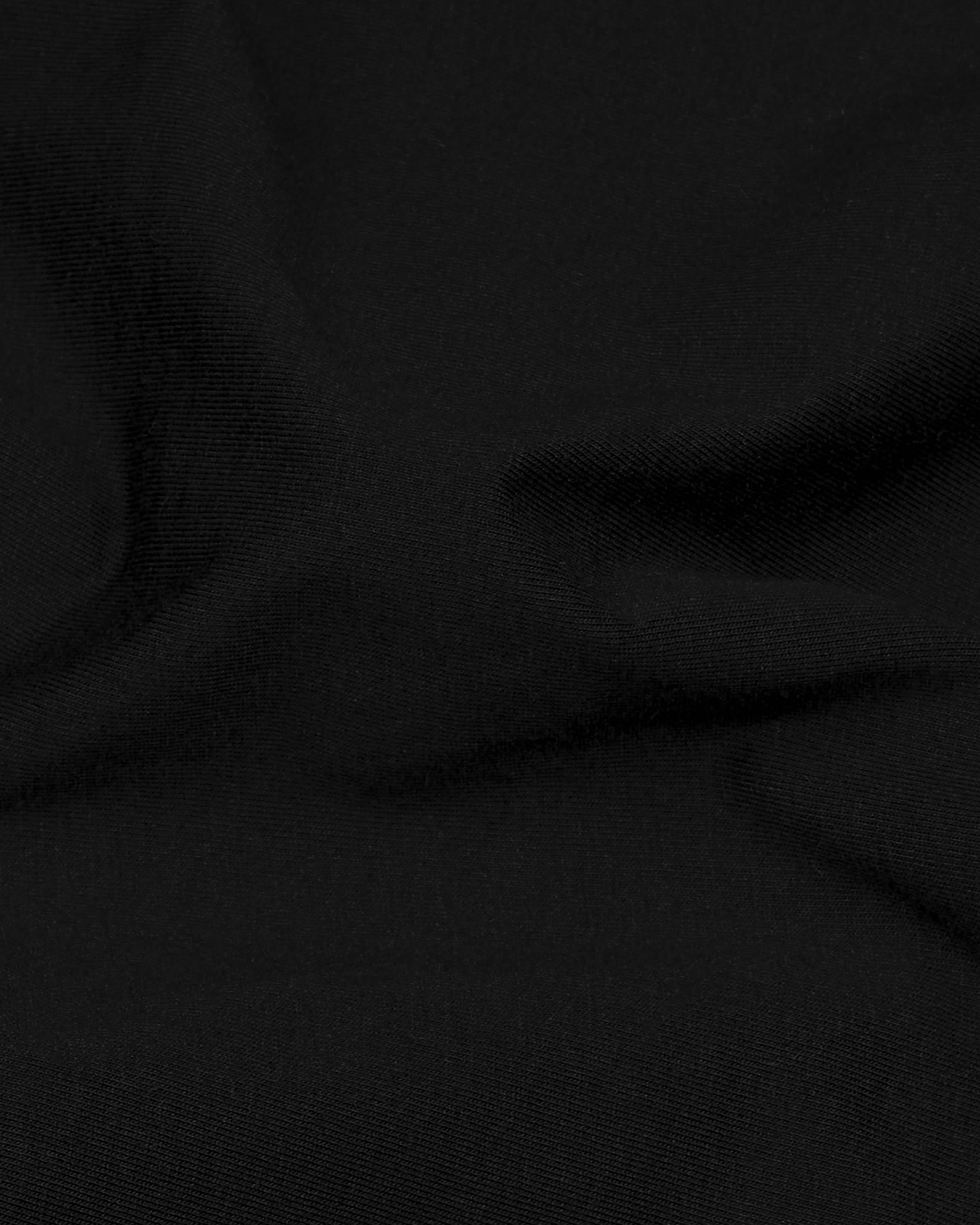 Jade Black with Brown Signature Leather Patch Work Organic Cotton Signature T-shirt TS045-W03-S, TS045-W03-M, TS045-W03-L, TS045-W03-XL, TS045-W03-XXL