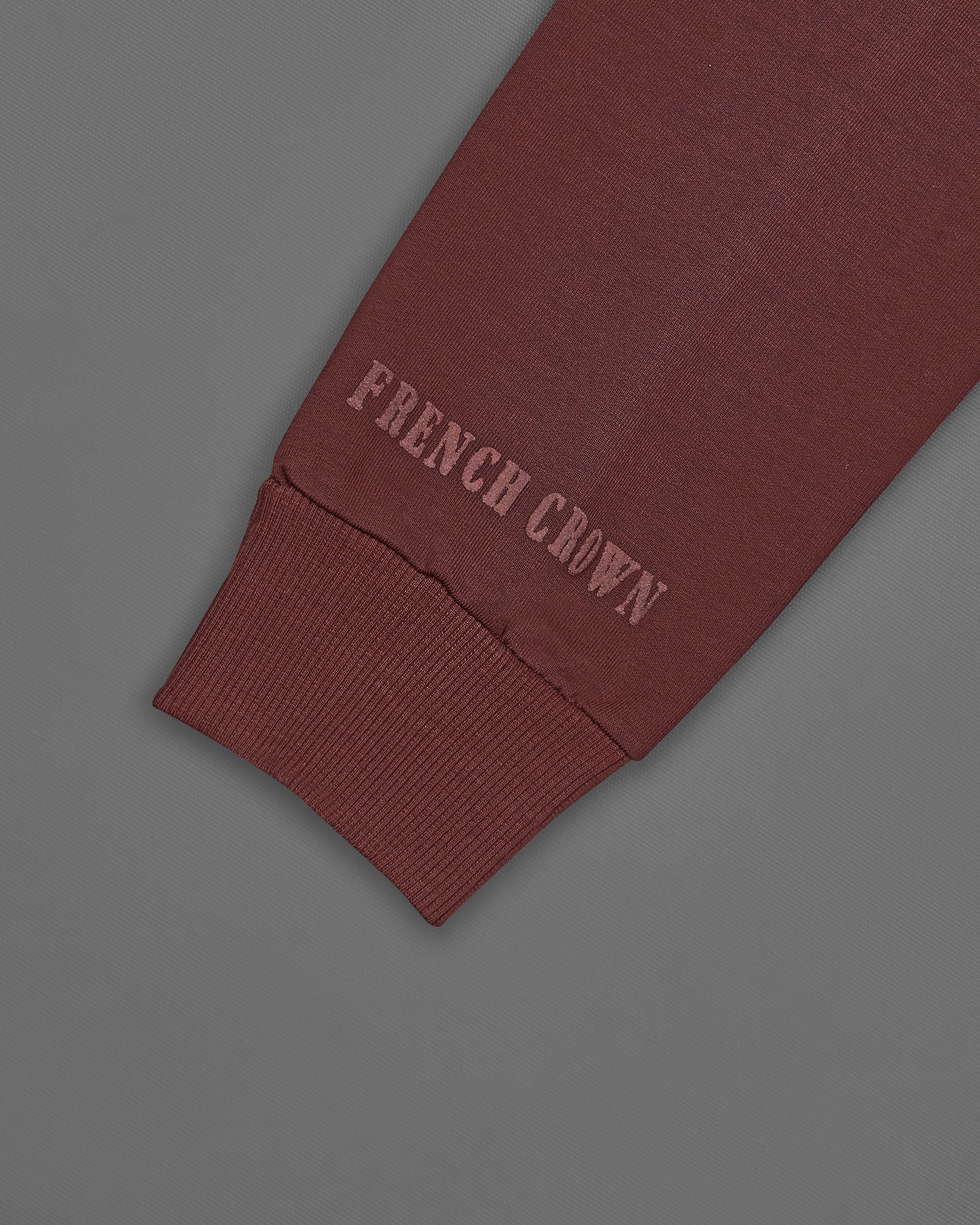 Taupe Brown Multicolour Patchwork Premium Cotton Designer Sweatshirt TS058-W01-S, TS058-W01-M, TS058-W01-L, TS058-W01-XL, TS058-W01-XXL