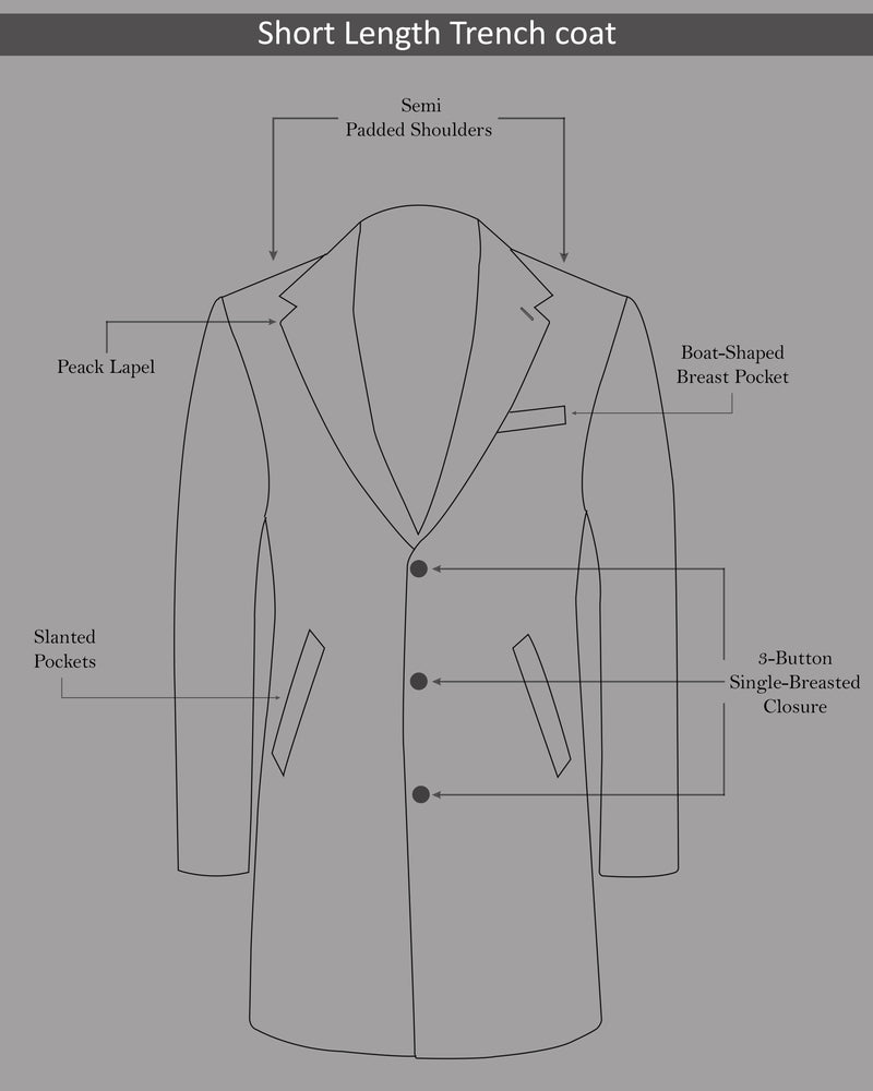 Abbey Gray Single Breasted Trench Coat With Pant TCPT1843-SB-36, TCPT1843-SB-38, TCPT1843-SB-40, TCPT1843-SB-42, TCPT1843-SB-44, TCPT1843-SB-46, TCPT1843-SB-48, TCPT1843-SB-50, TCPT1843-SB-52, TCPT1843-SB-54, TCPT1843-SB-56, TCPT1843-SB-58, TCPT1843-SB-60