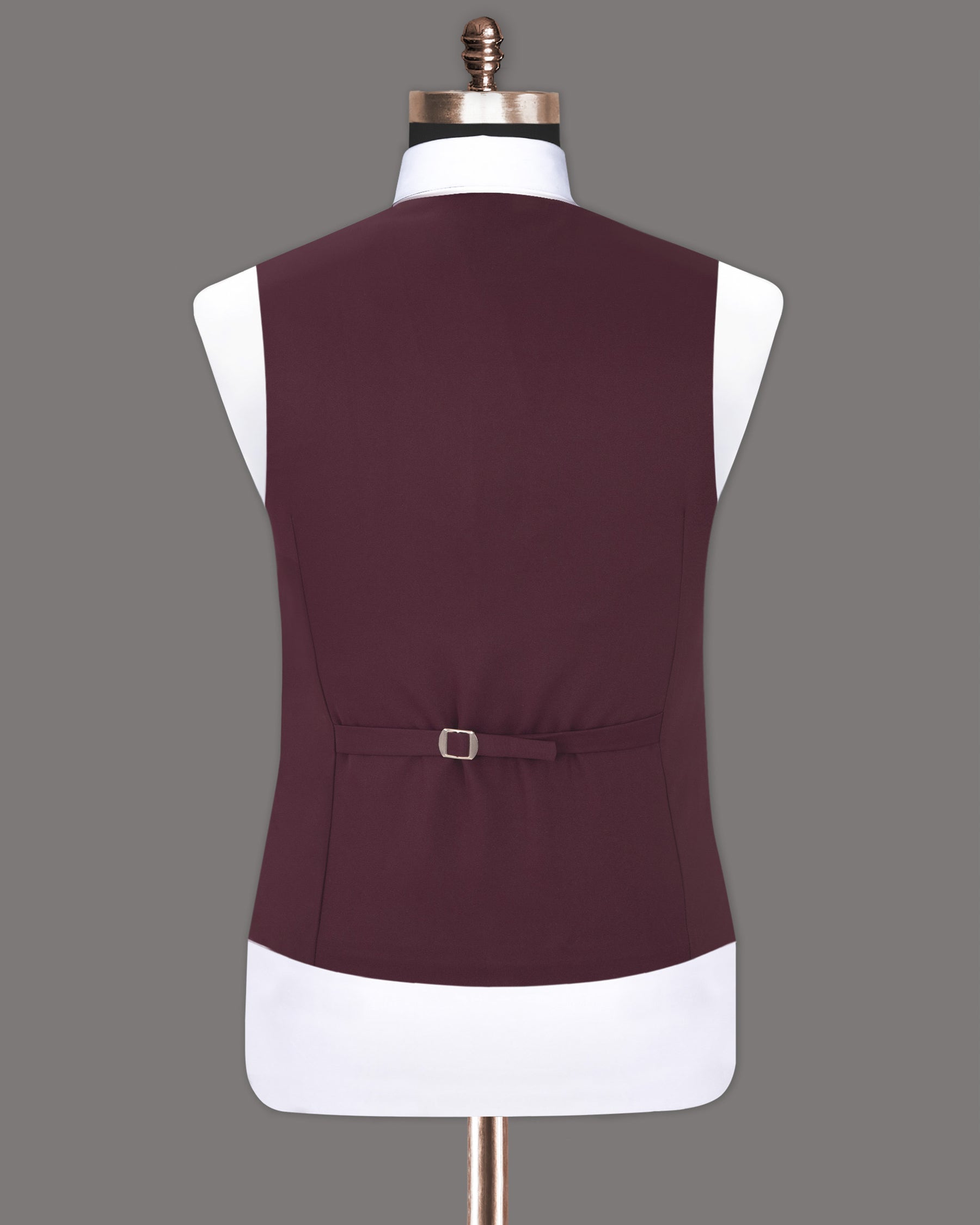 Wine Berry Woolrich Waistcoat