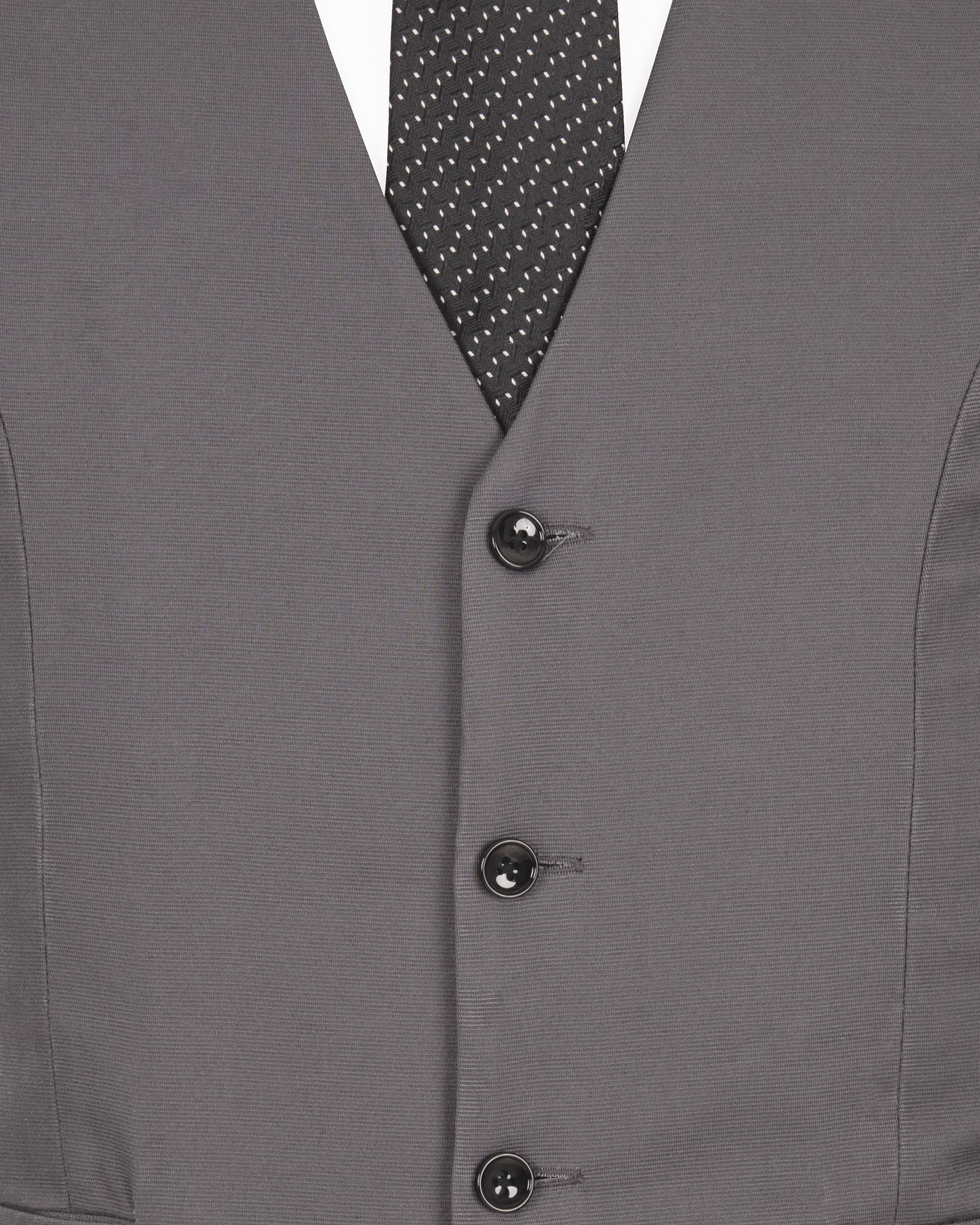 Bright Grey Premium Cotton Waistcoat