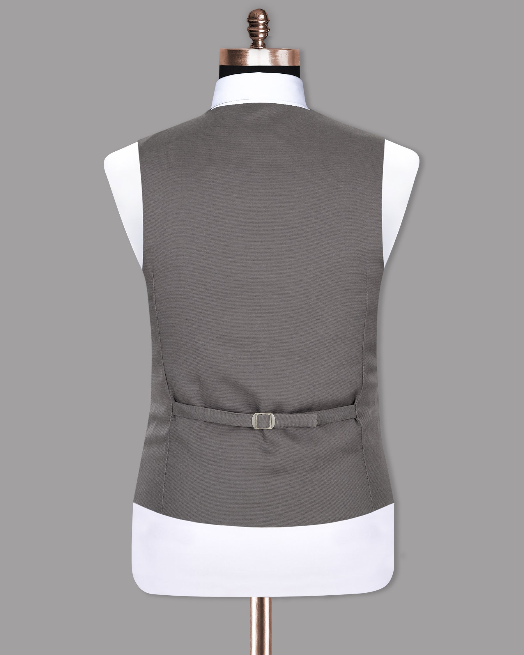 Bright Grey Premium Cotton Waistcoat