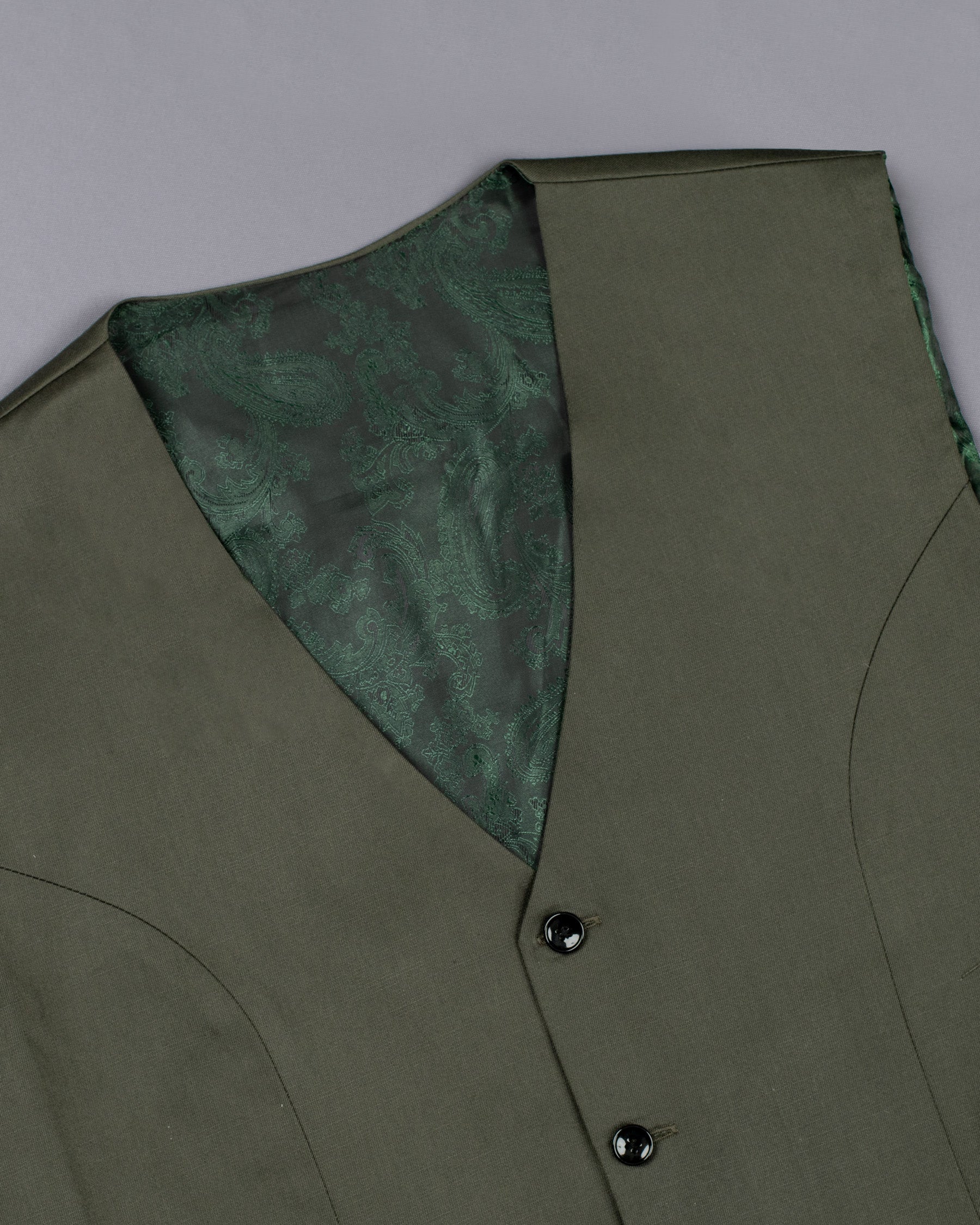 Millbrook Green Premium Cotton Waistcoat