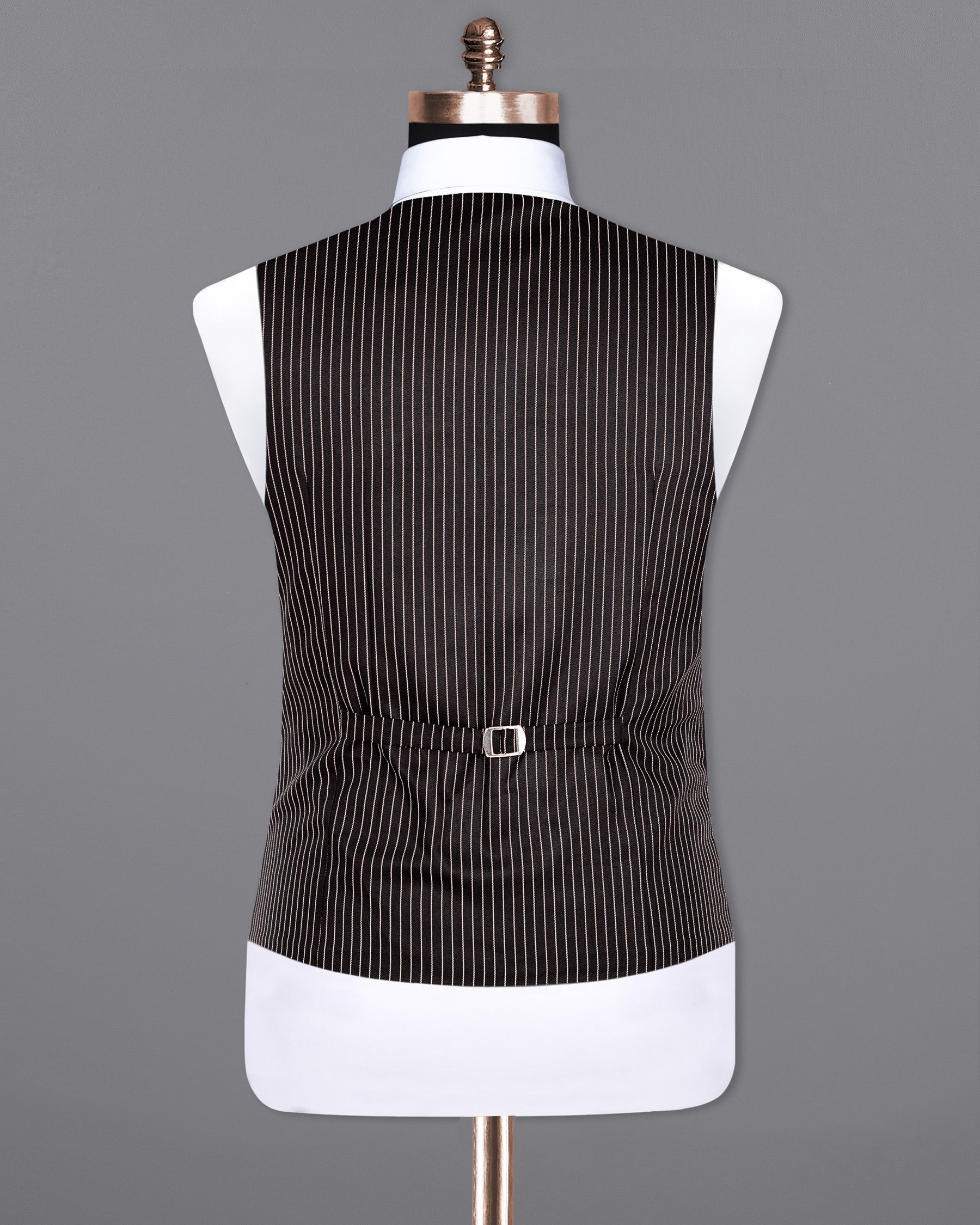 Dune with Swiss Grey Striped Wool Roch Waistcoat V1301-36, V1301-38, V1301-40, V1301-42, V1301-44, V1301-46, V1301-48, V1301-50, V1301-52, V1301-54, V1301-56, V1301-58, V1301-60