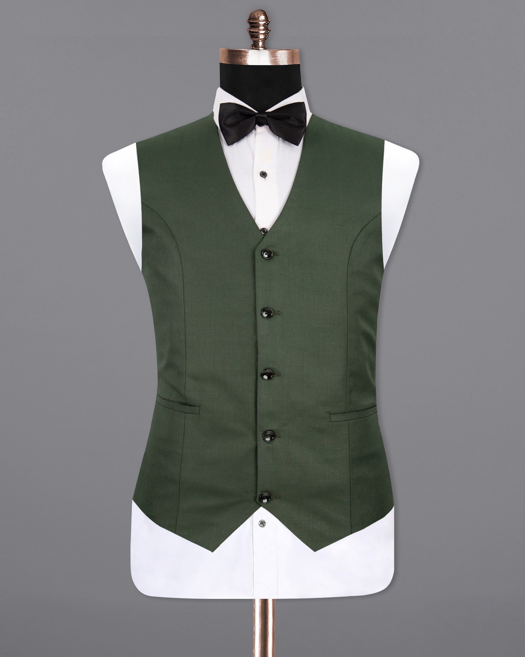 Nandor Green Wool Rich Waistcoat V1307-36, V1307-38, V1307-40, V1307-42, V1307-44, V1307-46, V1307-48, V1307-50, V1307-52, V1307-54, V1307-56, V1307-58, V1307-60