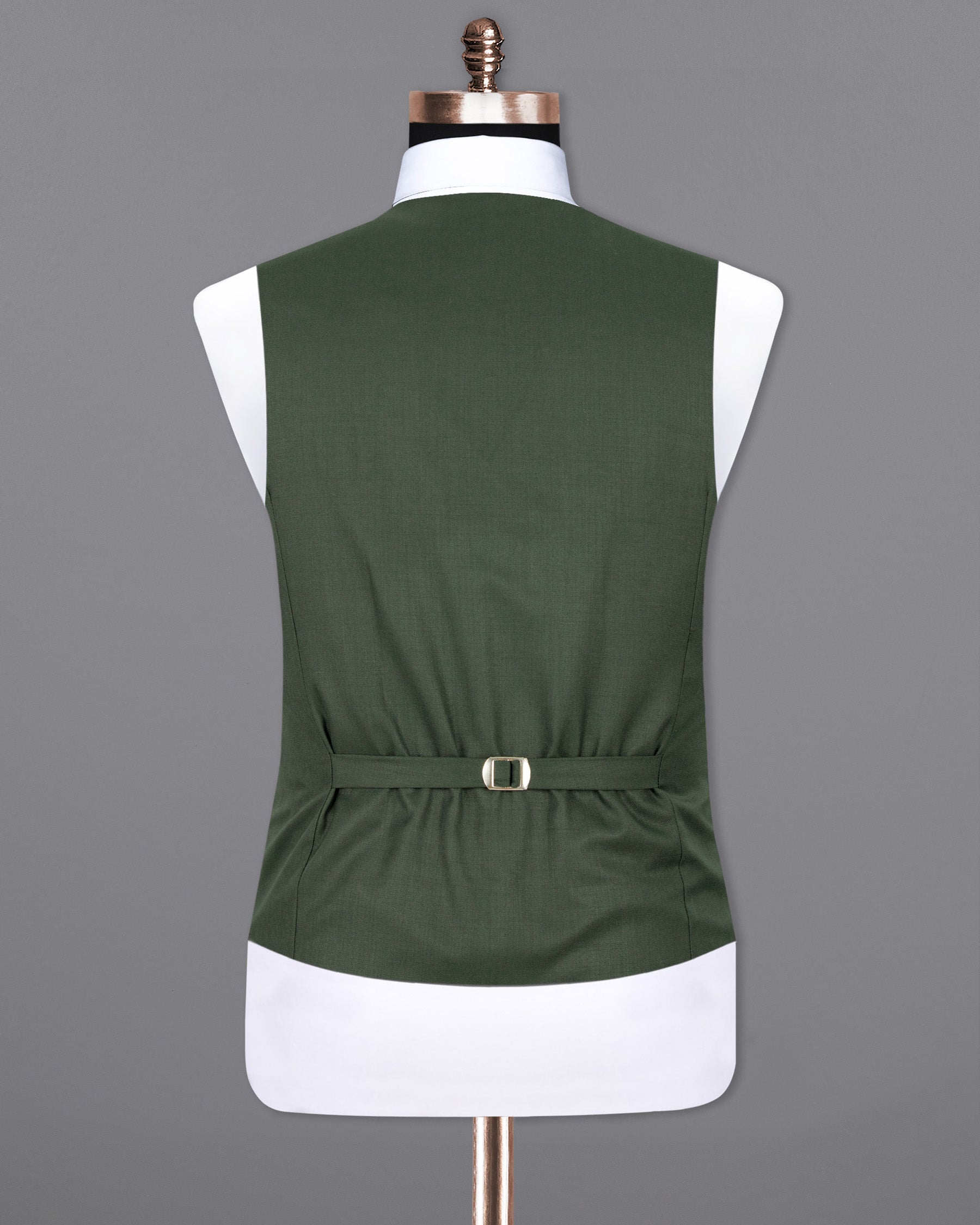 Nandor Green Wool Rich Waistcoat V1307-36, V1307-38, V1307-40, V1307-42, V1307-44, V1307-46, V1307-48, V1307-50, V1307-52, V1307-54, V1307-56, V1307-58, V1307-60